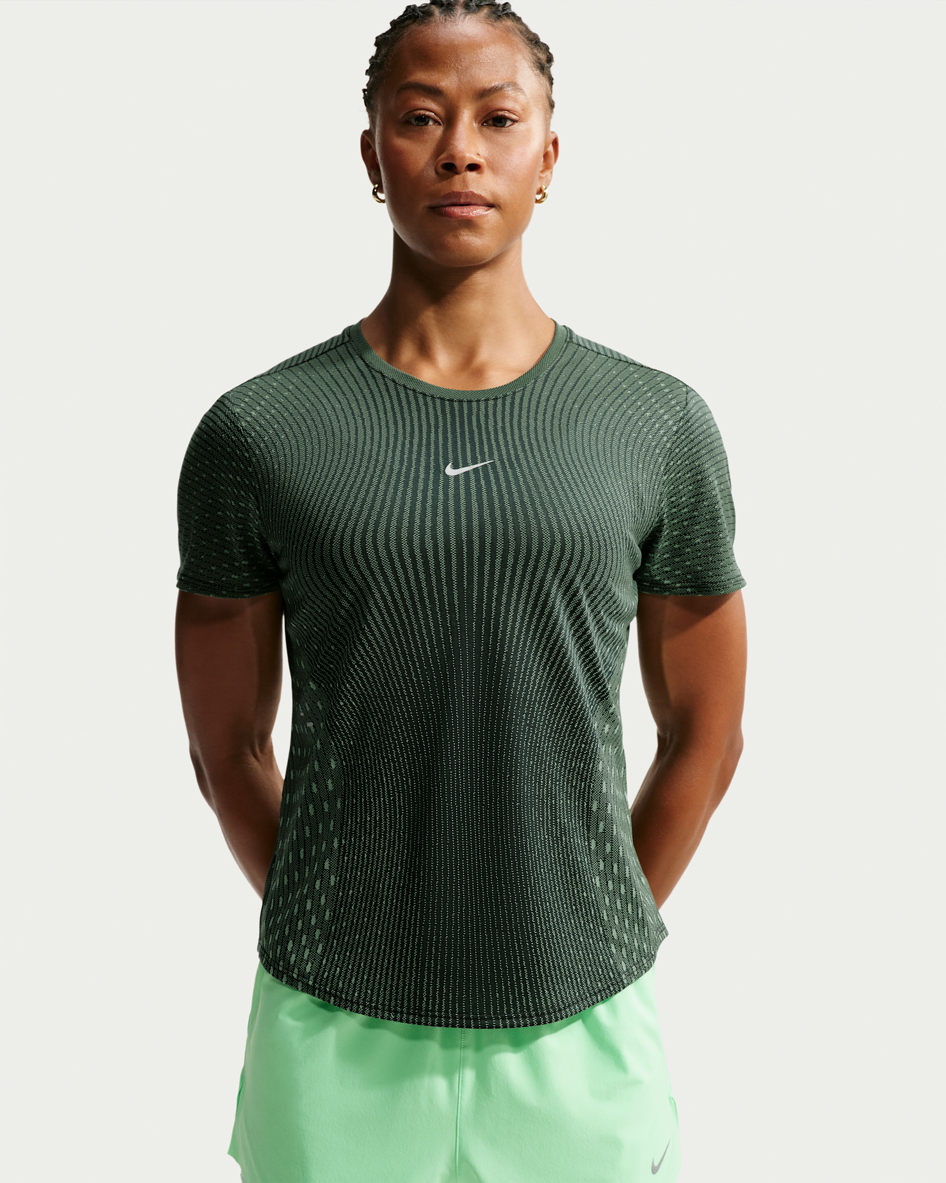 Nike Swift Aero-FIT — Black/Light Green Spark