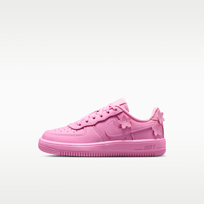 Nike Force 1 — Pink Rise/Pink Foam/Metallic Silver/Pink Rise