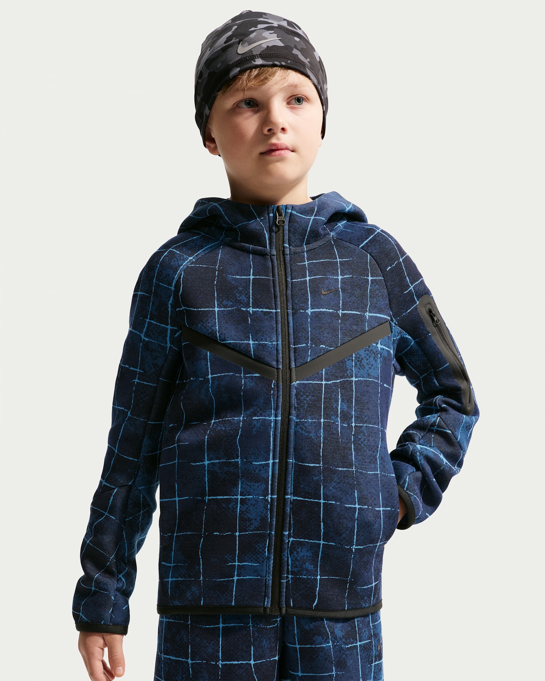 Nike Sportswear Tech Fleece — Star Blue/Court Blue/Black