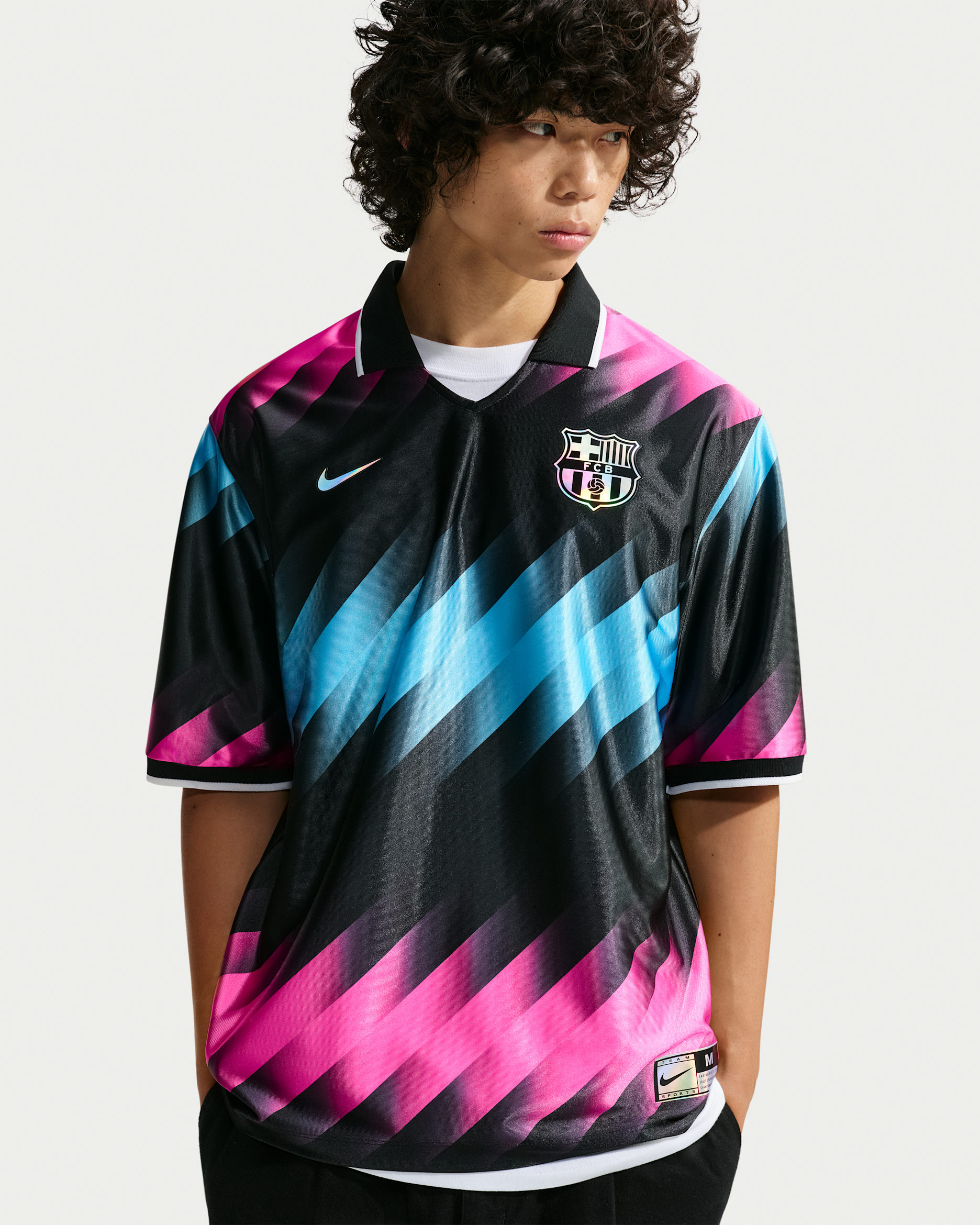 F.C. Barcelona Energy — Black/Gamma Blue/White