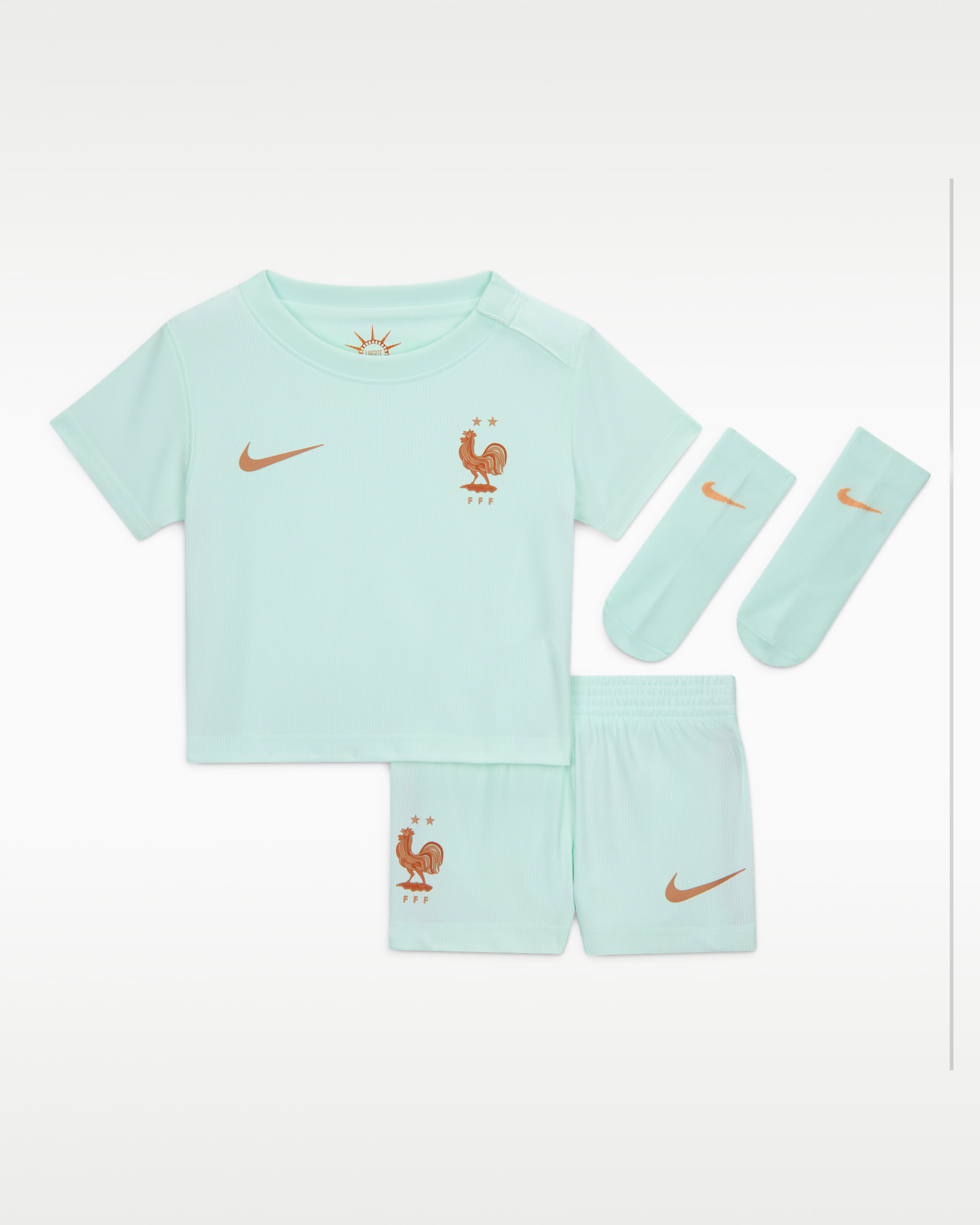 FFF 2026 Stadium Away — Igloo/Monarch/Metallic Copper