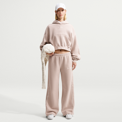 Nike Studio Fleece Medium Weight 'Graphic Pack' — Cream II/Sail/Cream II