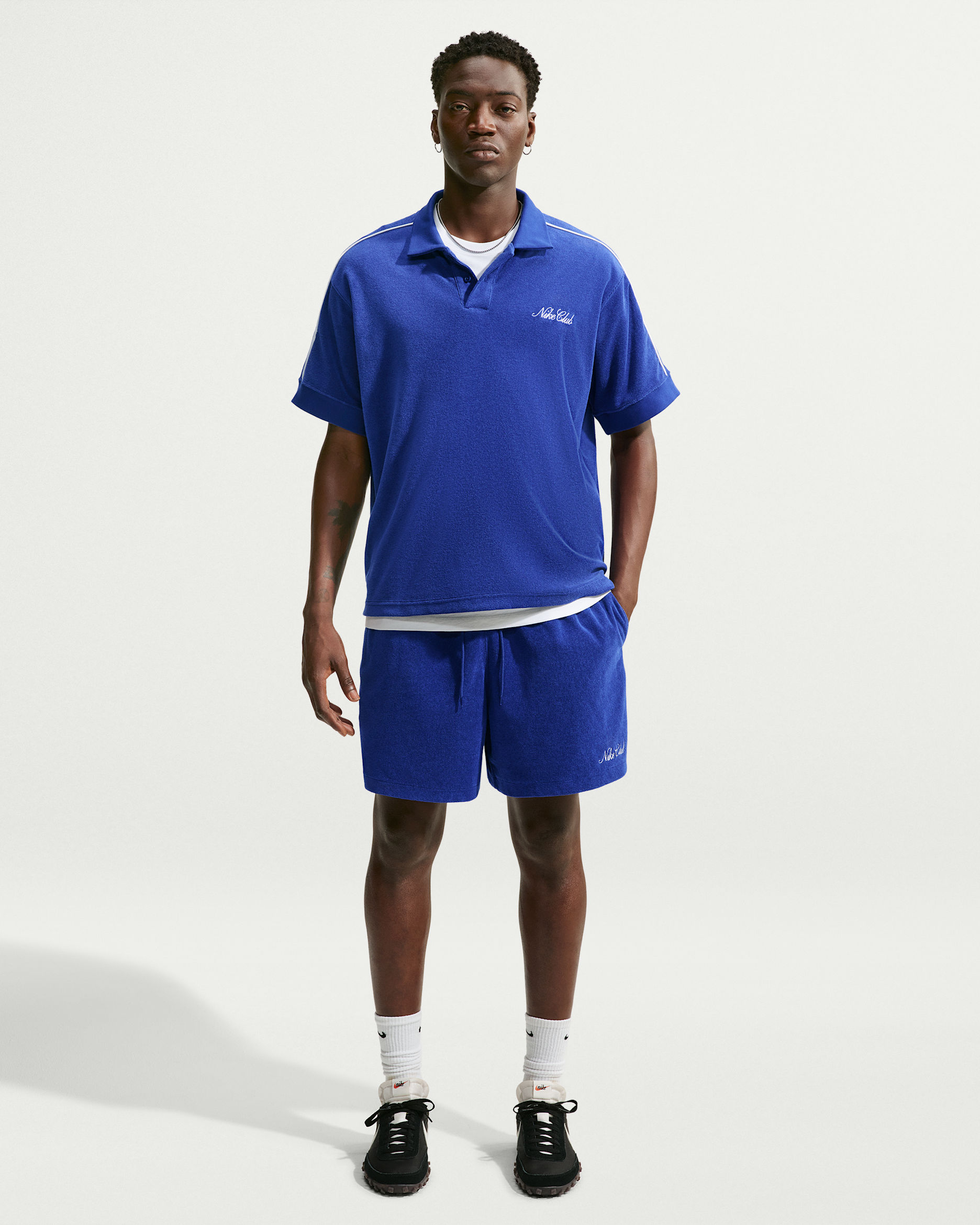 Nike Club — Deep Royal Blue/White/Phantom