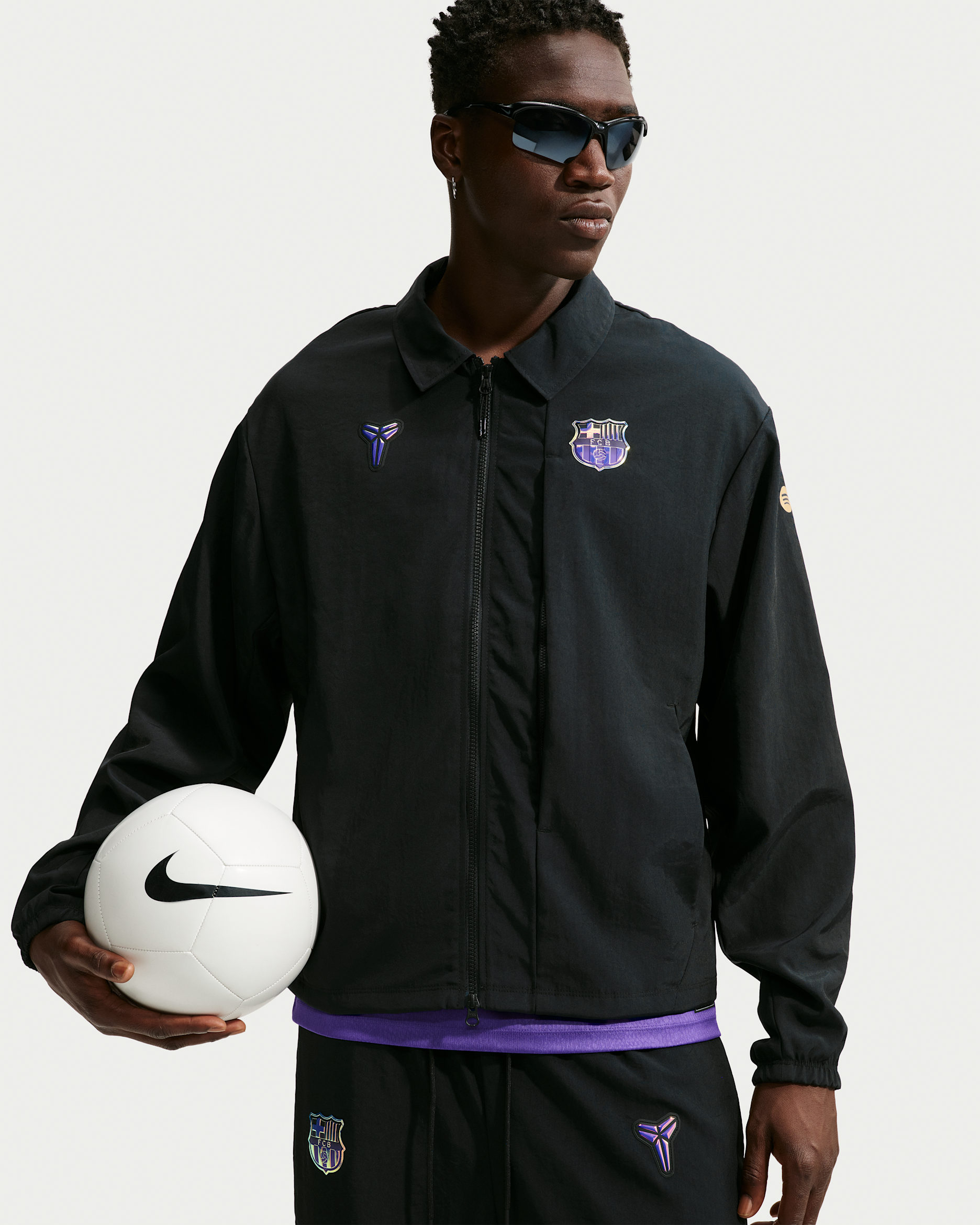 F.C. Barcelona Away — Black/Field Purple/Black