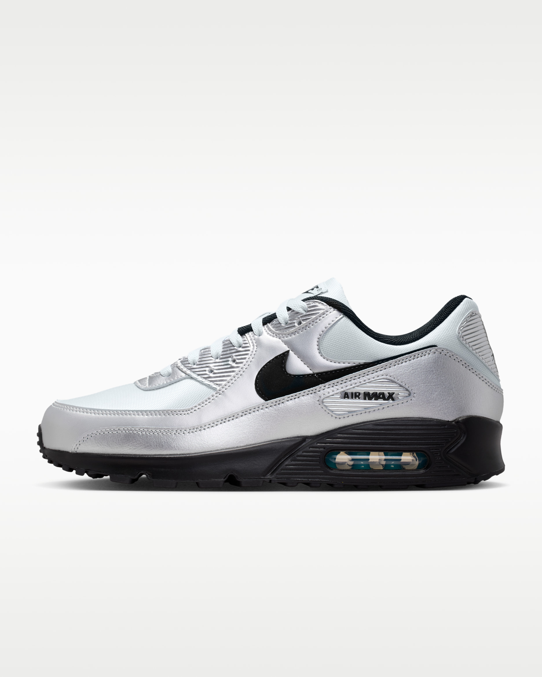 Nike Air Max 90 'Scorpion' — Chrome/Gamma Blue/Black