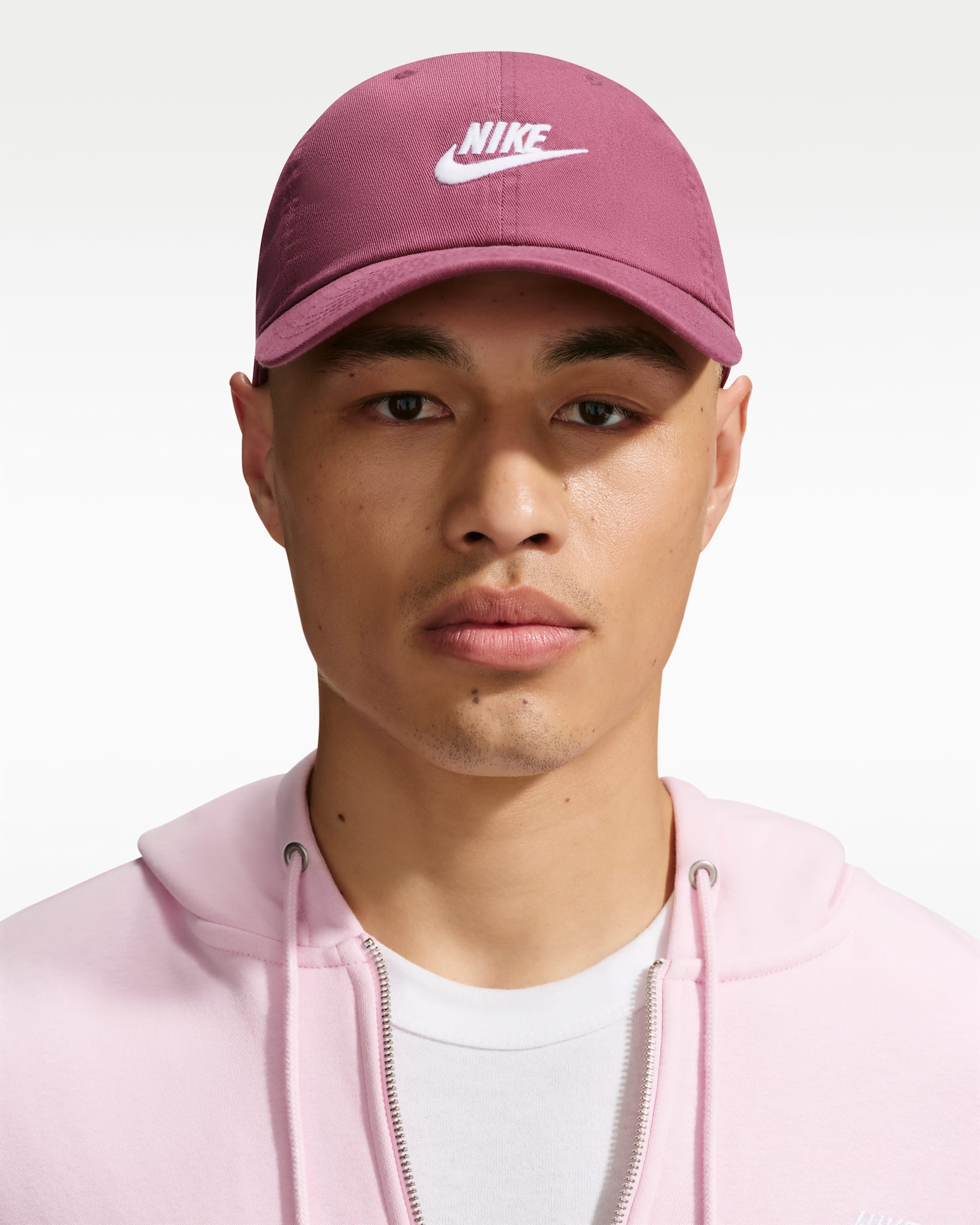 Nike Club — Pink Smoke/White