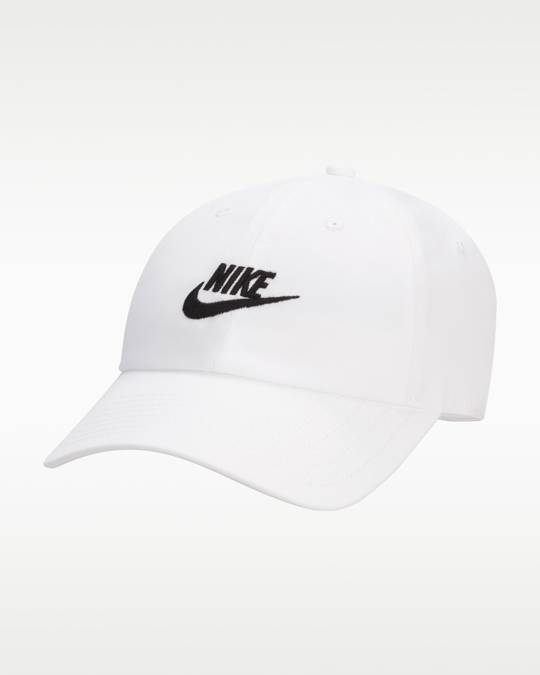 Nike Club — White/Black