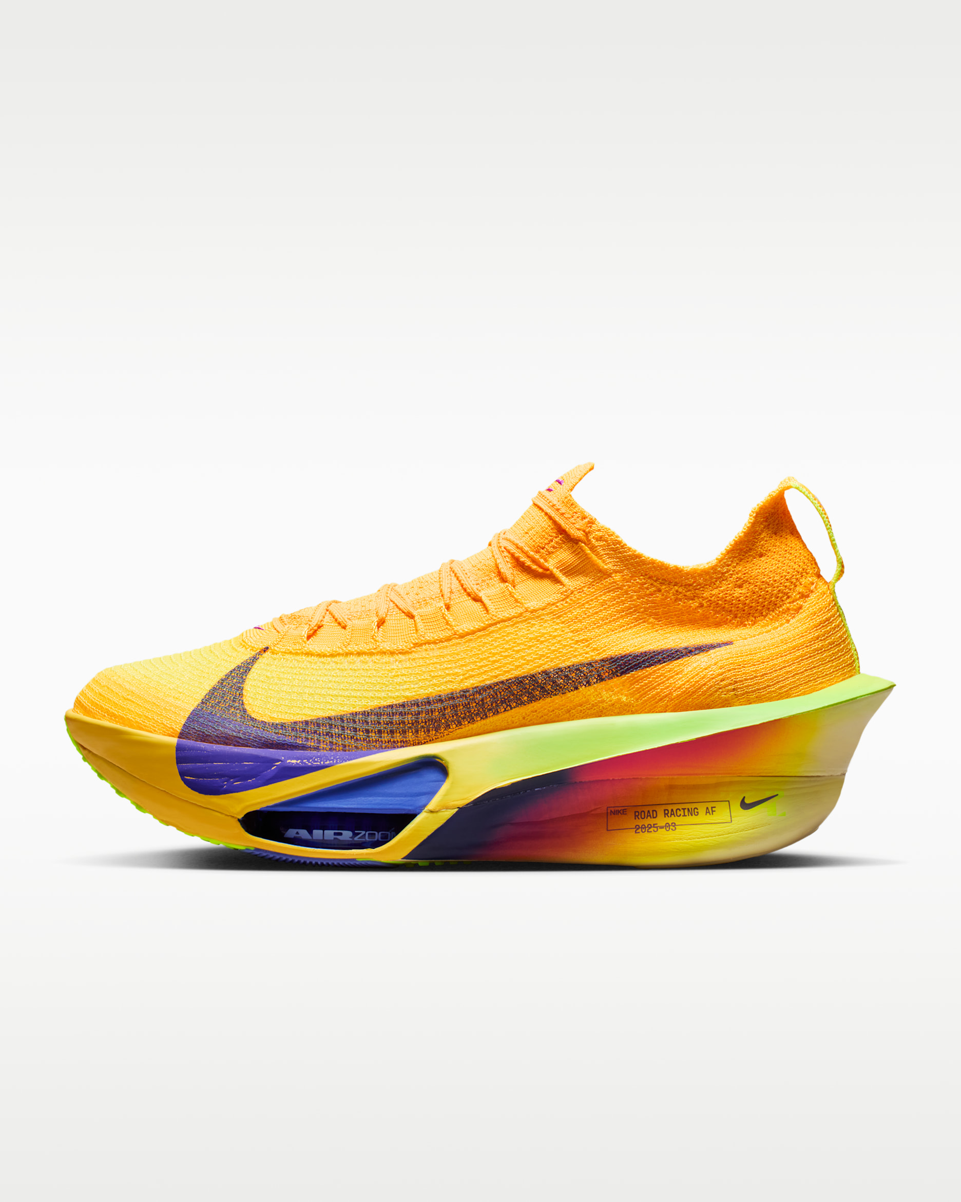 Nike Alphafly 3 — Laser Orange/Citron Pulse/Volt Ice/Indigo Burst