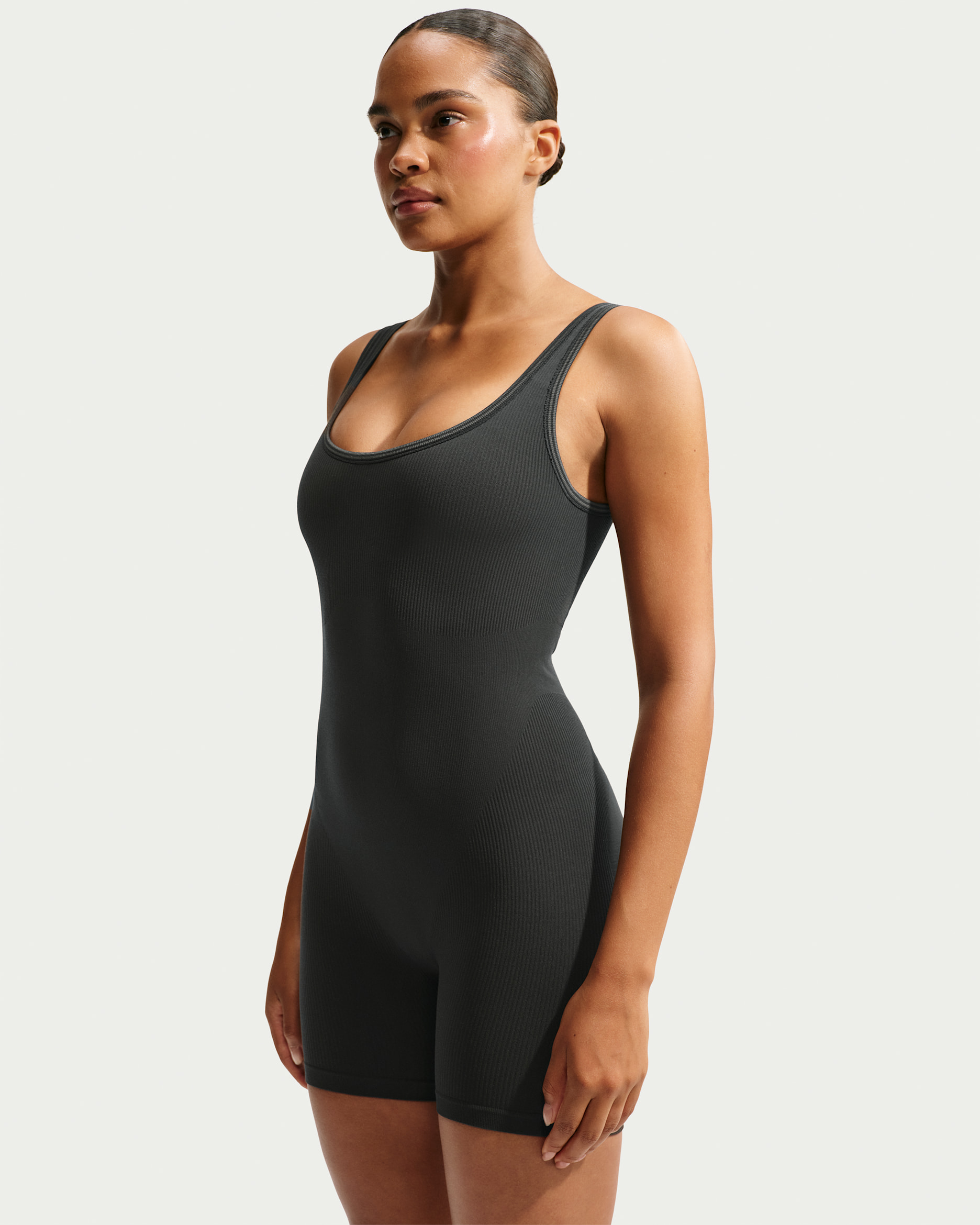 NikeSKIMS Ribbed Seamless — NSKM Obsidian/NSKM Armor