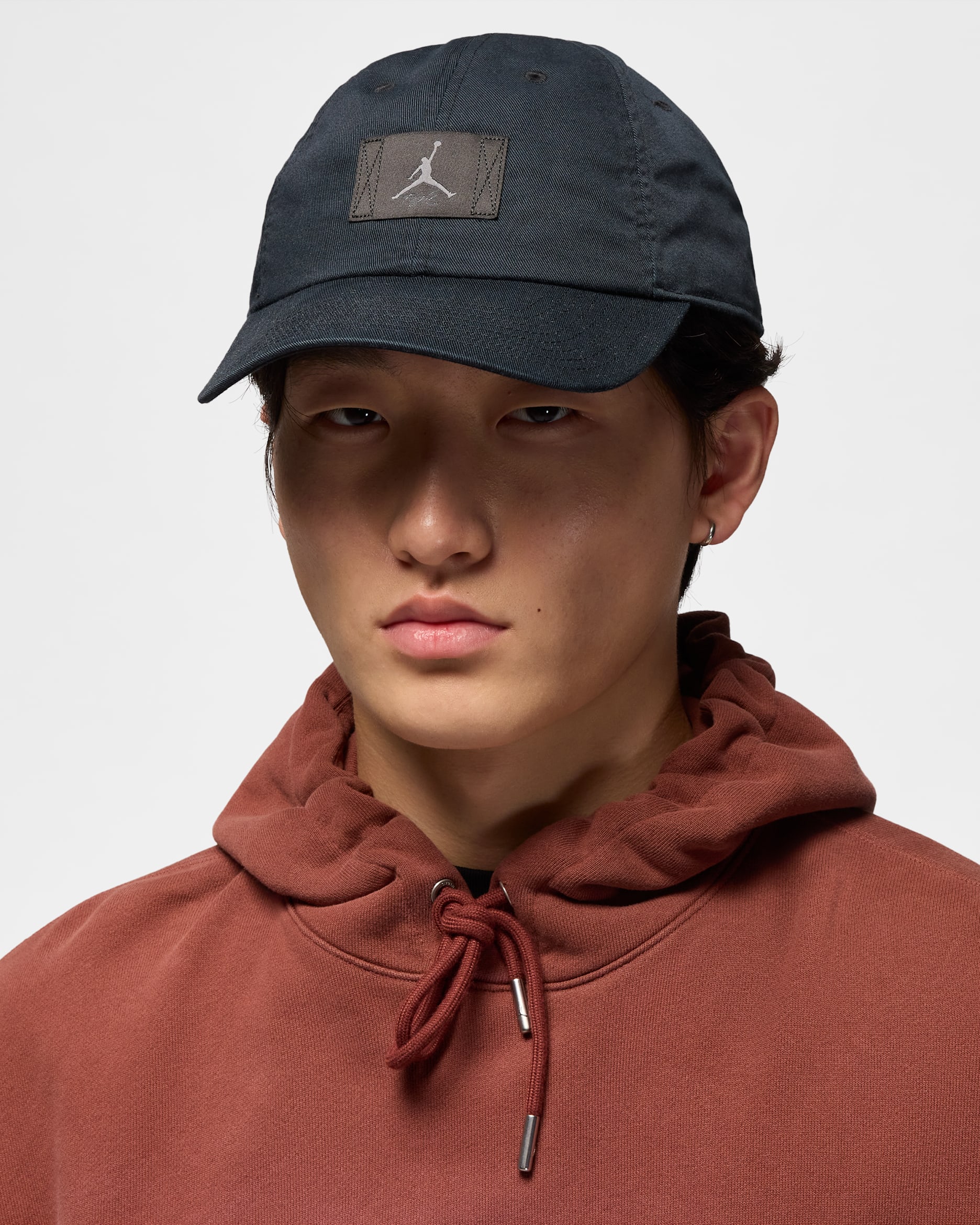 Jordan Club Cap — Black/Iron Grey