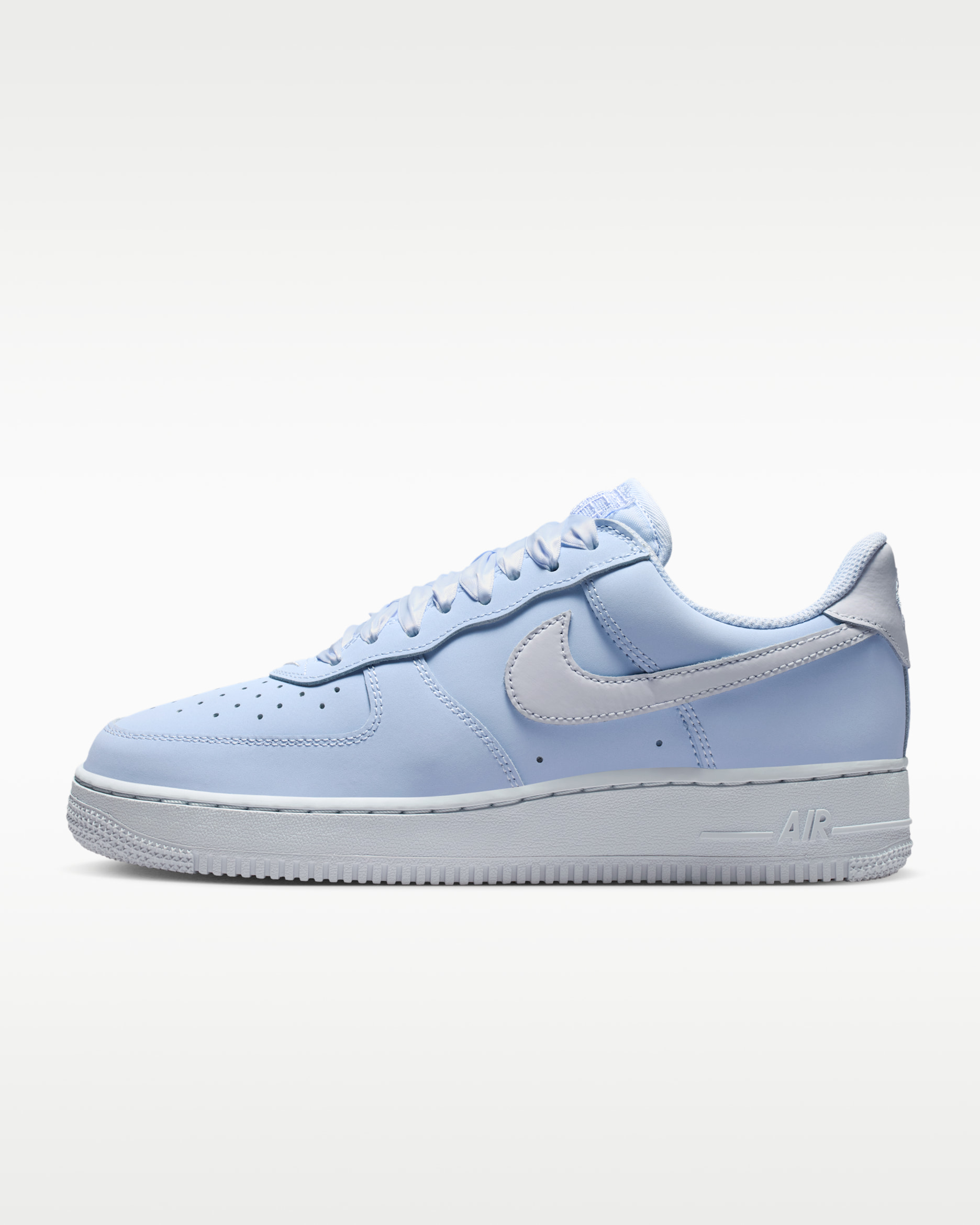 Nike Air Force 1 Retro Premium — Hydrogen Blue/Hydrogen Blue/Football Grey
