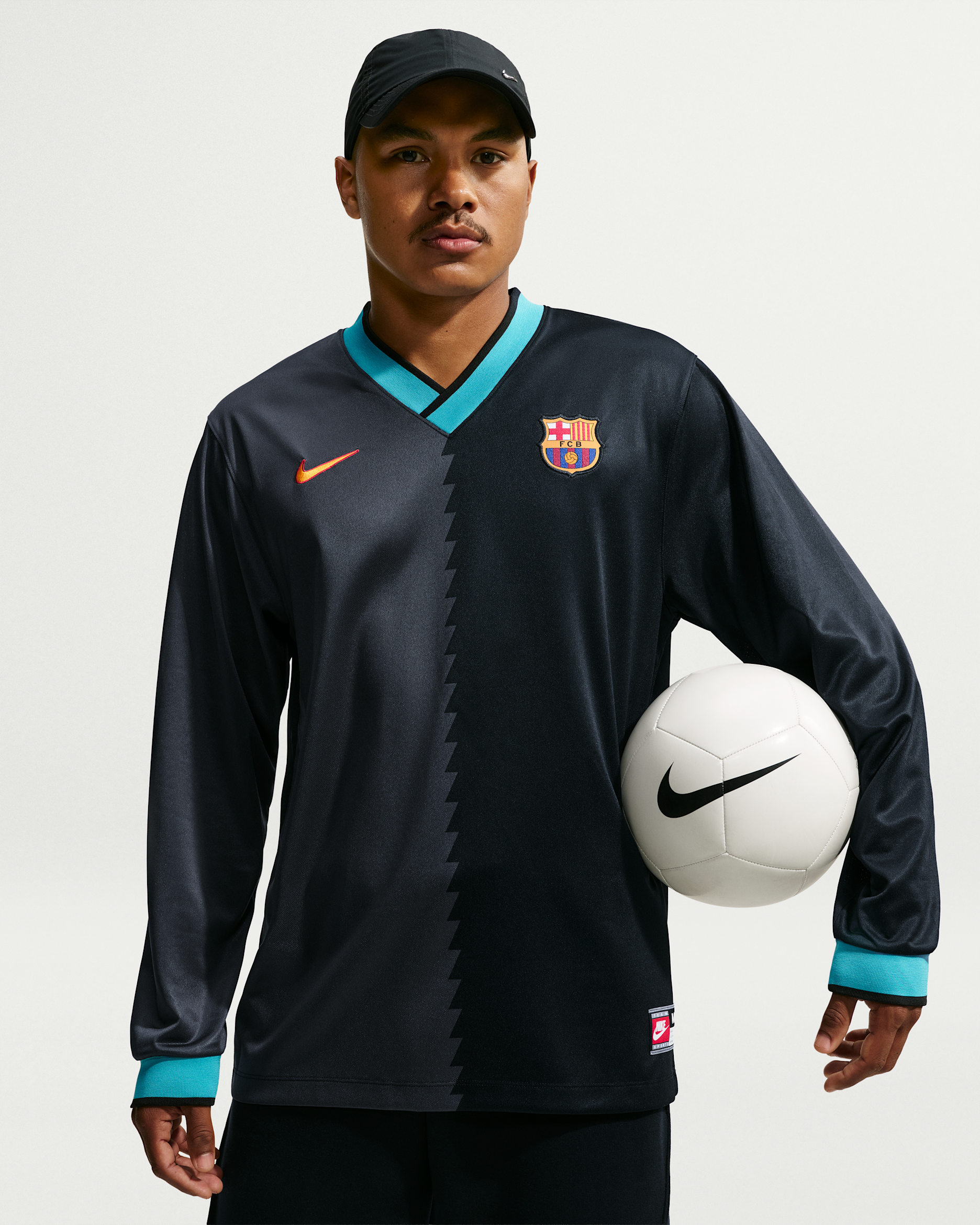 F.C. Barcelona Energy Third — Black/Anthracite/Dusty Cactus/University Gold