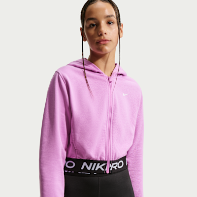 Nike Pro Fleece — Light Magenta/Light Magenta/Black/White