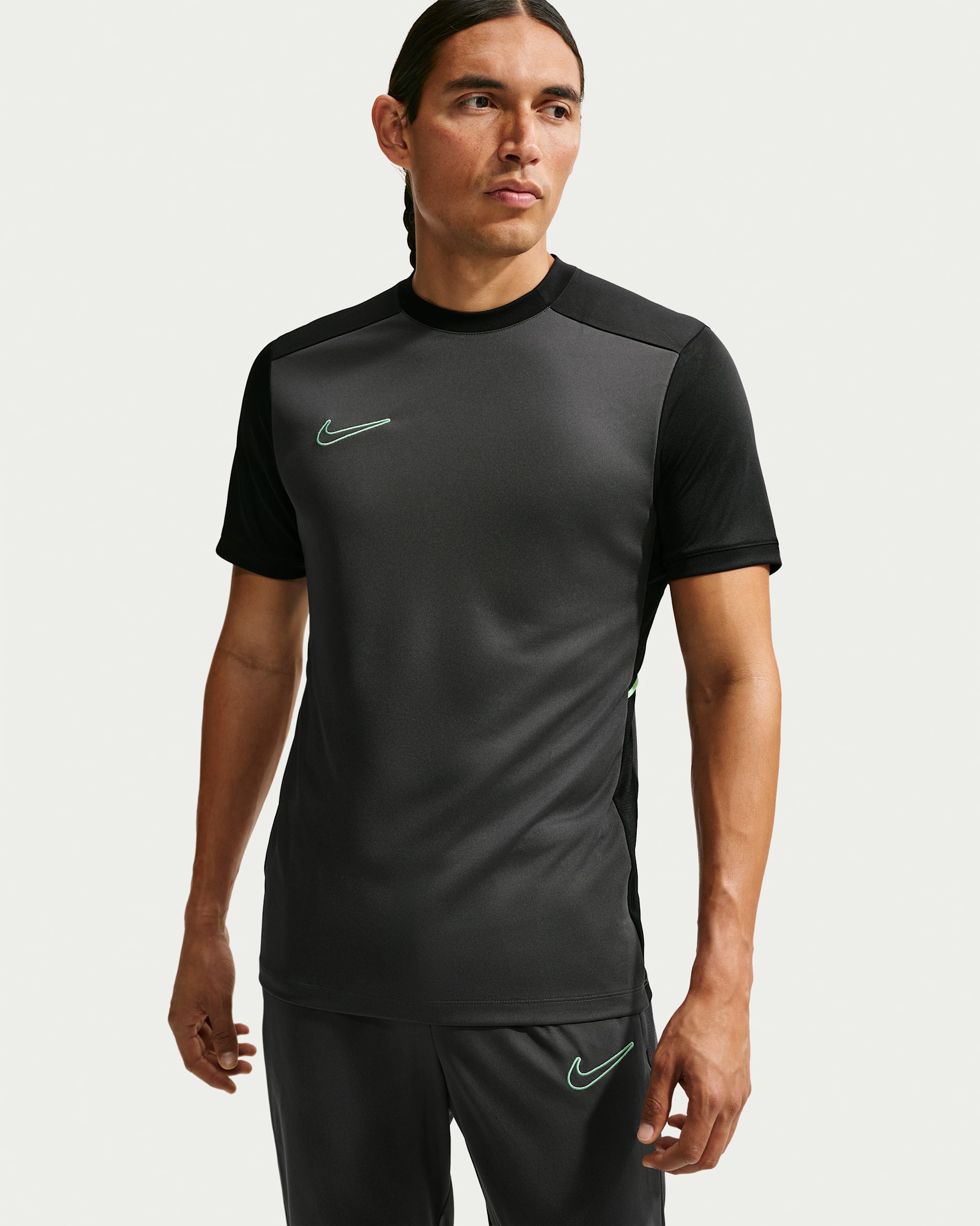 Nike Academy — Anthracite/Black/Illusion Green/Illusion Green
