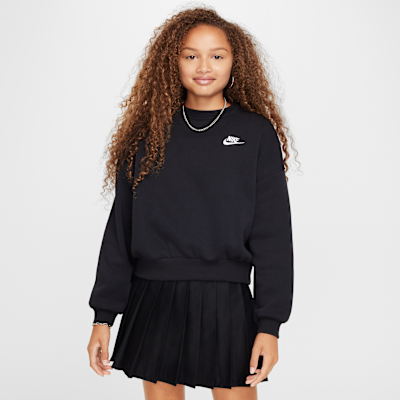 Nike Sportswear Club Fleece — Black/White