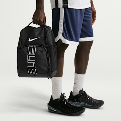 Nike Varsity Elite — Black/Black/Metallic Silver