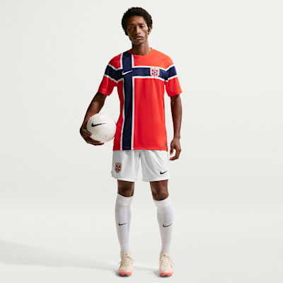 Norway 2026 Stadium Home — White/White/Blue Void