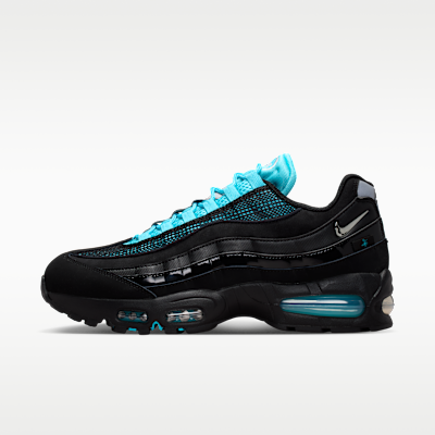 Nike Air Max 95 Big Bubble 'Scorpion' — Black/Gamma Blue/Metallic Silver/Chrome