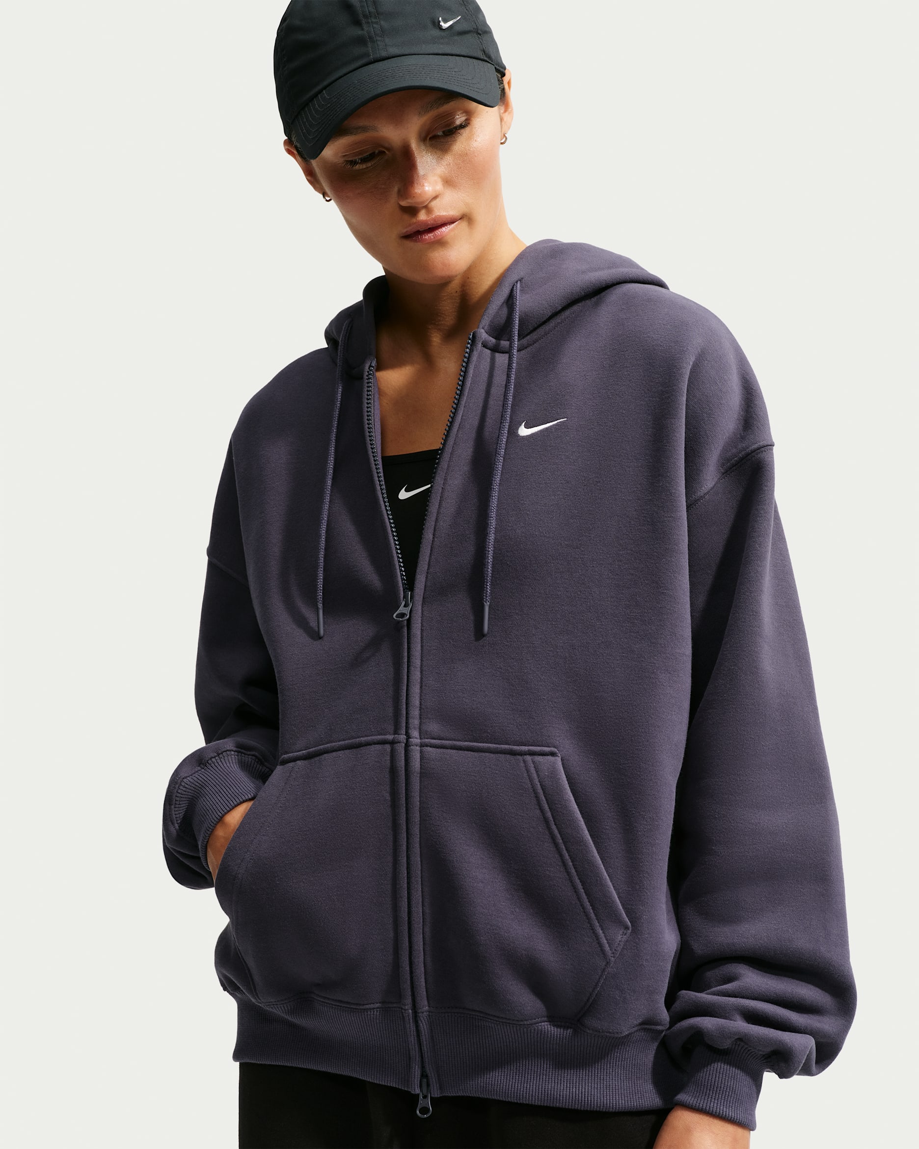 Nike Studio Fleece Medium Weight — Gridiron/Sail
