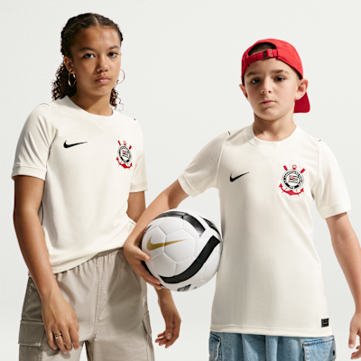 S.C. Corinthians 2026/27 Stadium Home — Sail/Black/Black