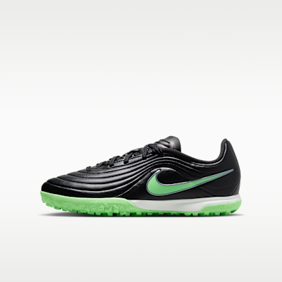 Nike Jr. Tiempo Maestro Academy — Black/Black/Illusion Green