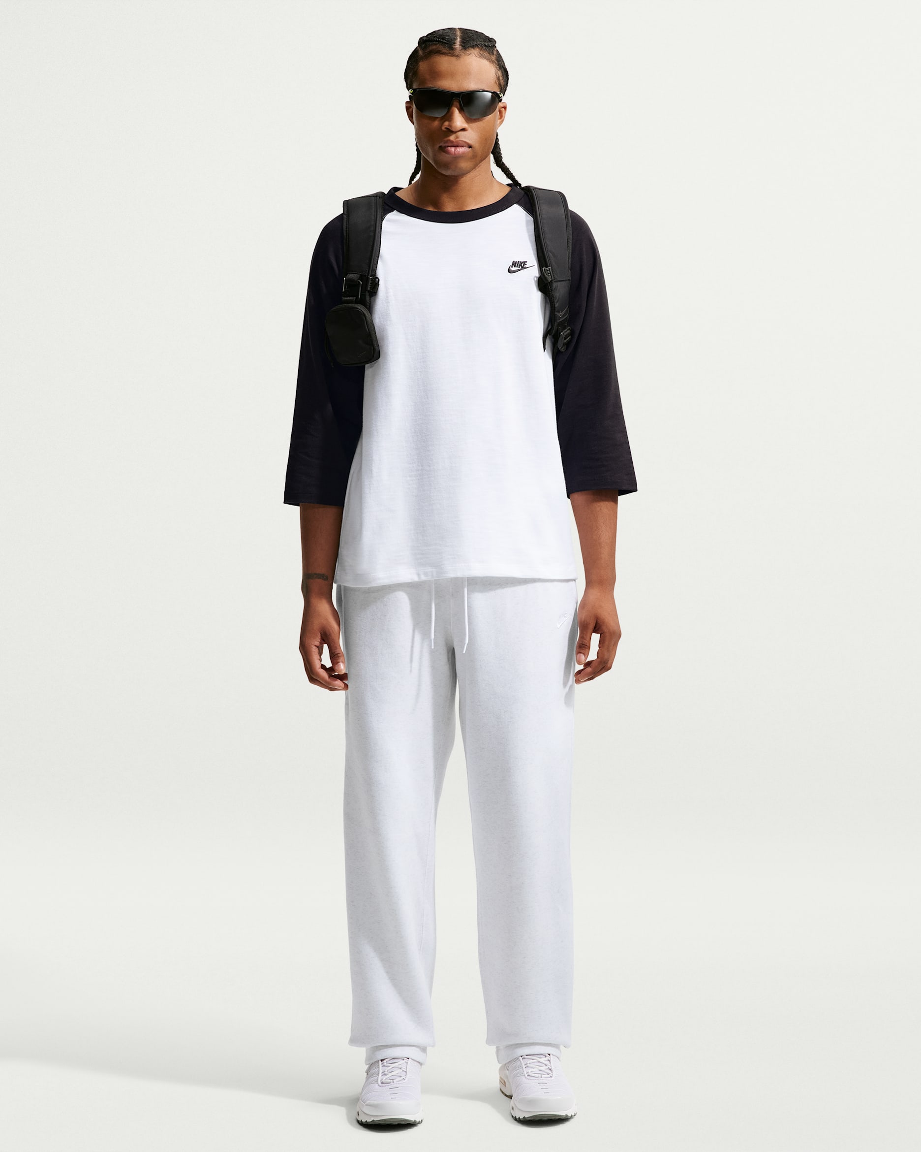 Nike Club — Birch Heather/White/White