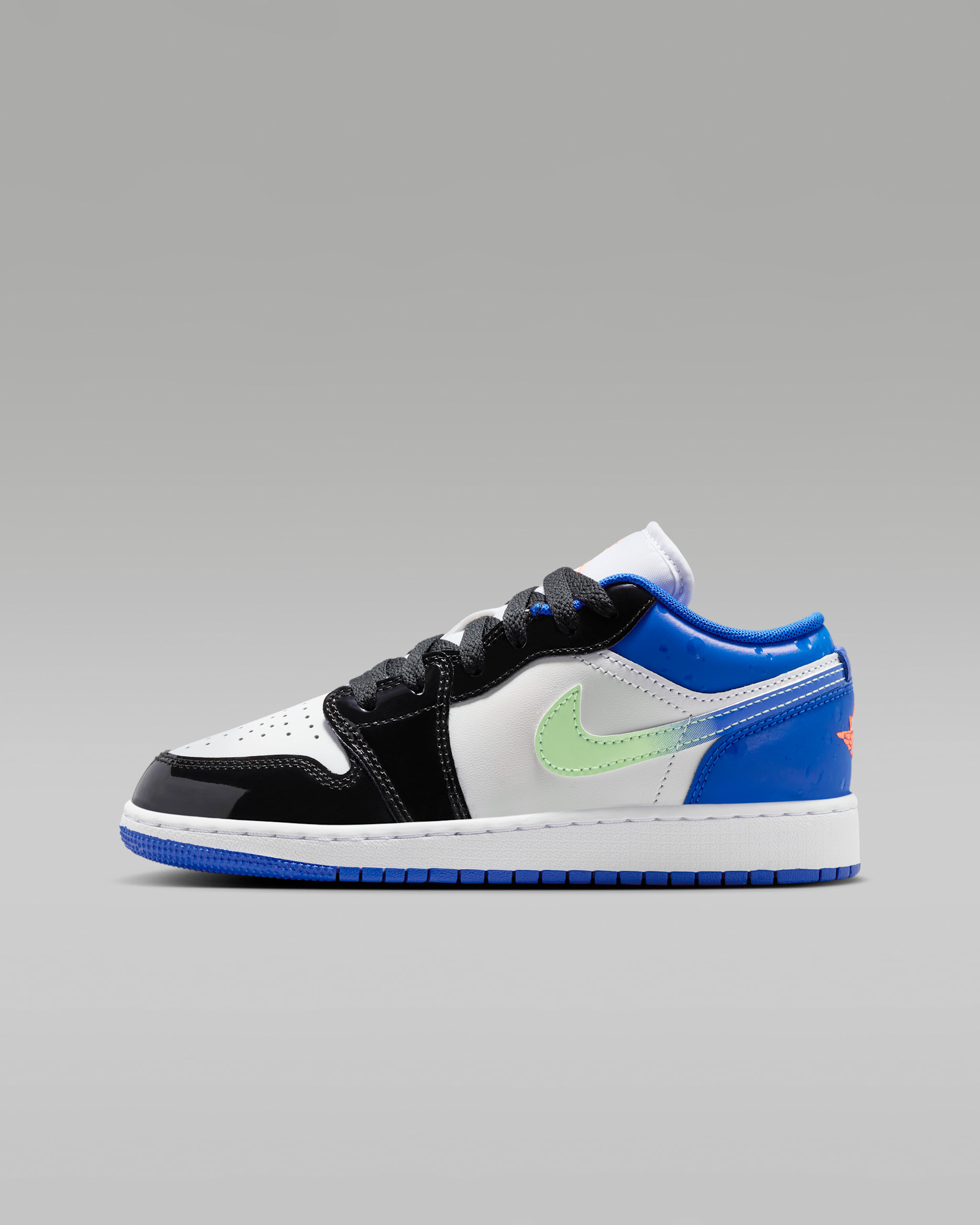 Air Jordan 1 Low SE — Game Royal/Black/Black/Bright Mango