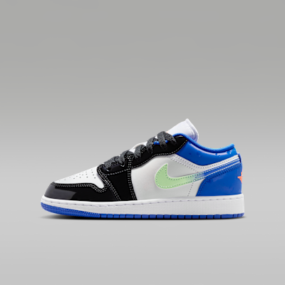 Air Jordan 1 Low SE — Game Royal/Black/Black/Bright Mango