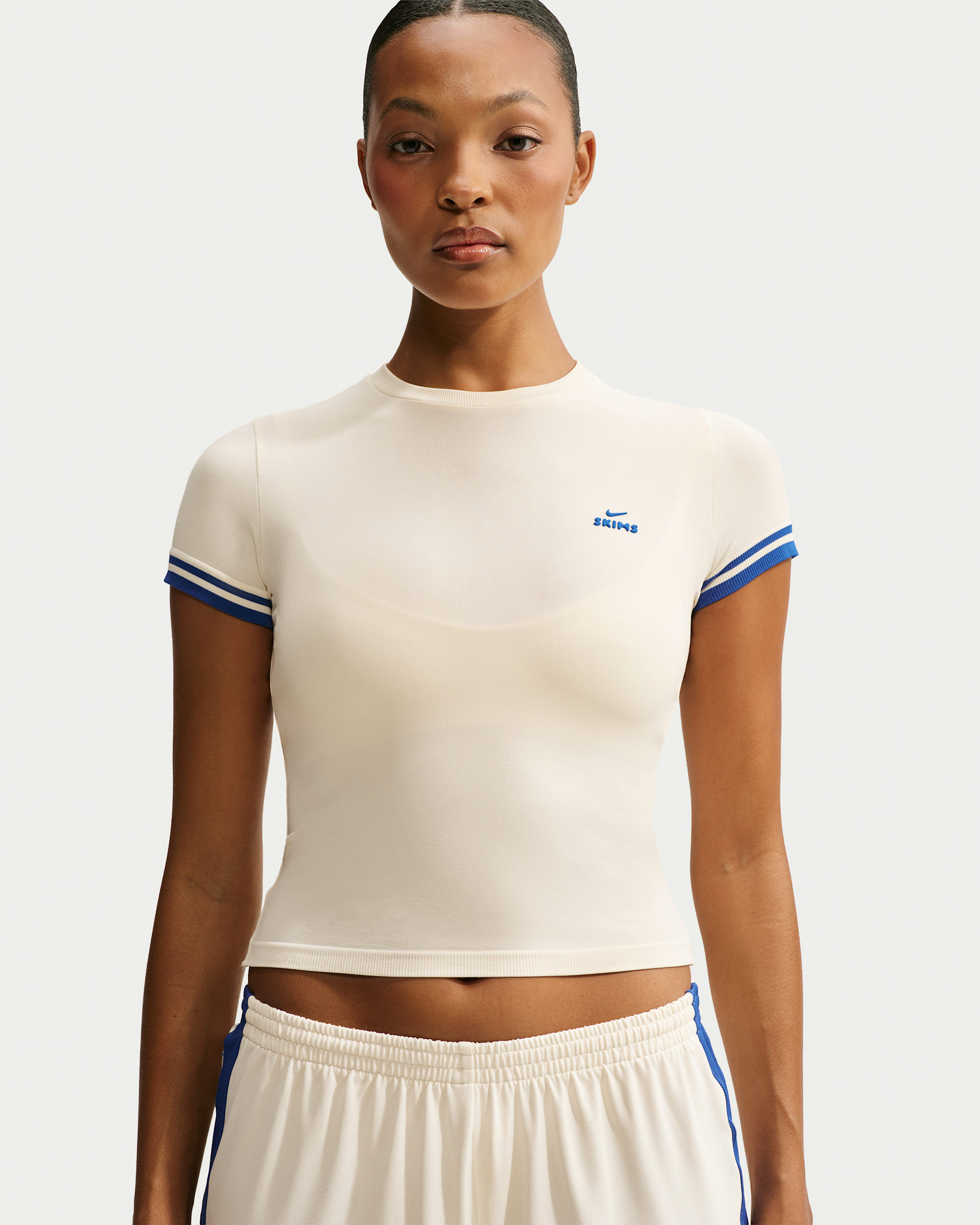 NikeSKIMS Stretch Knit — NSKM Actv Ivory/NSKM Cobalt