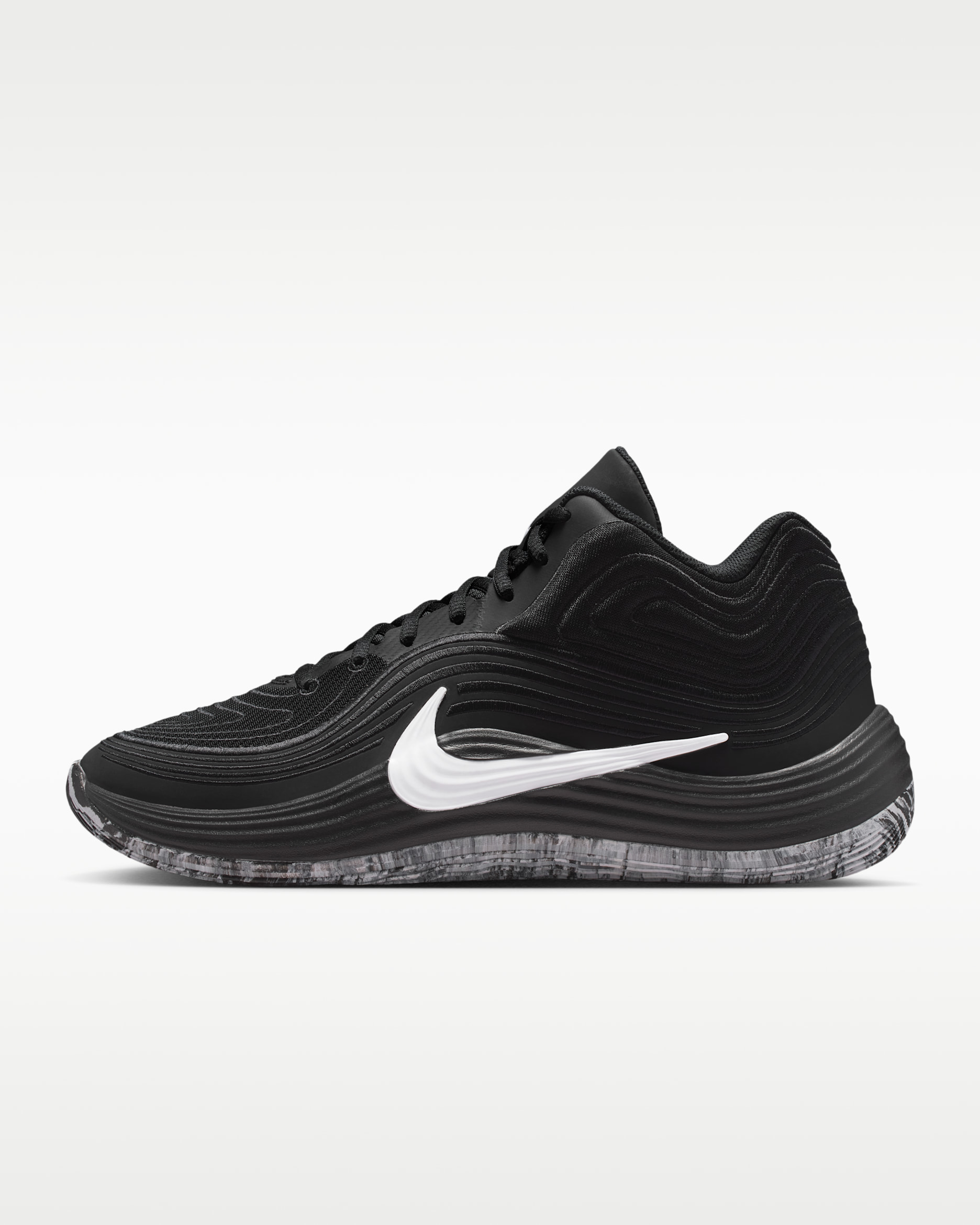 Nike Precision 8 MID — Black/White/White/White