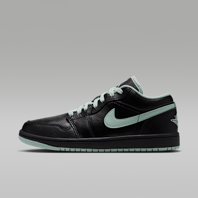 Air Jordan 1 Low — Black/Pistachio Frost