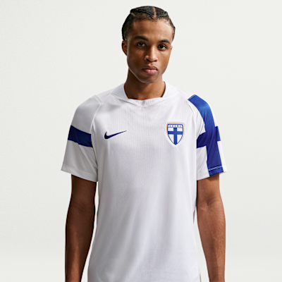 Finland 2026 Stadium Home — White/Hyper Blue