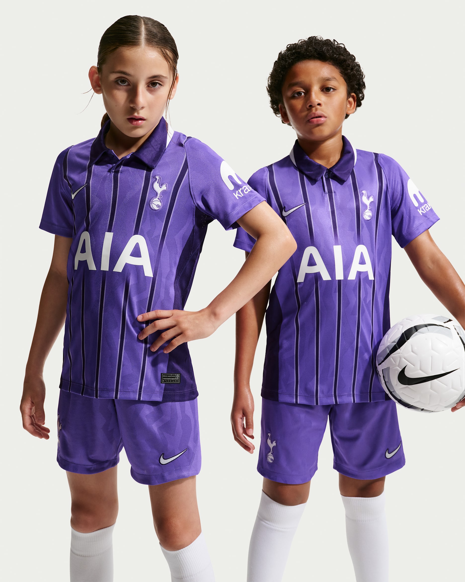 Tottenham Hotspur 2026/27 Stadium Third — Psychic Purple/New Orchid/White