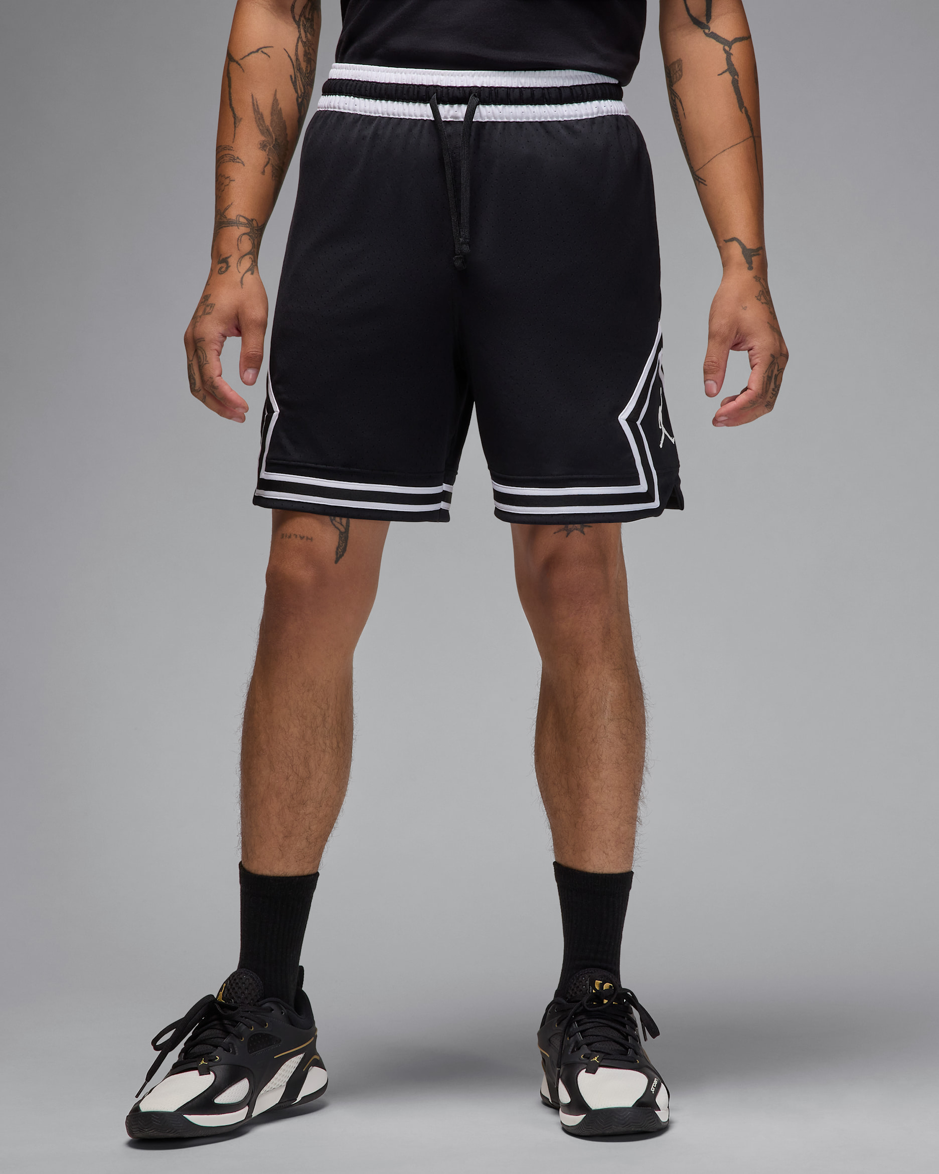 Jordan Sport — Black/White/White