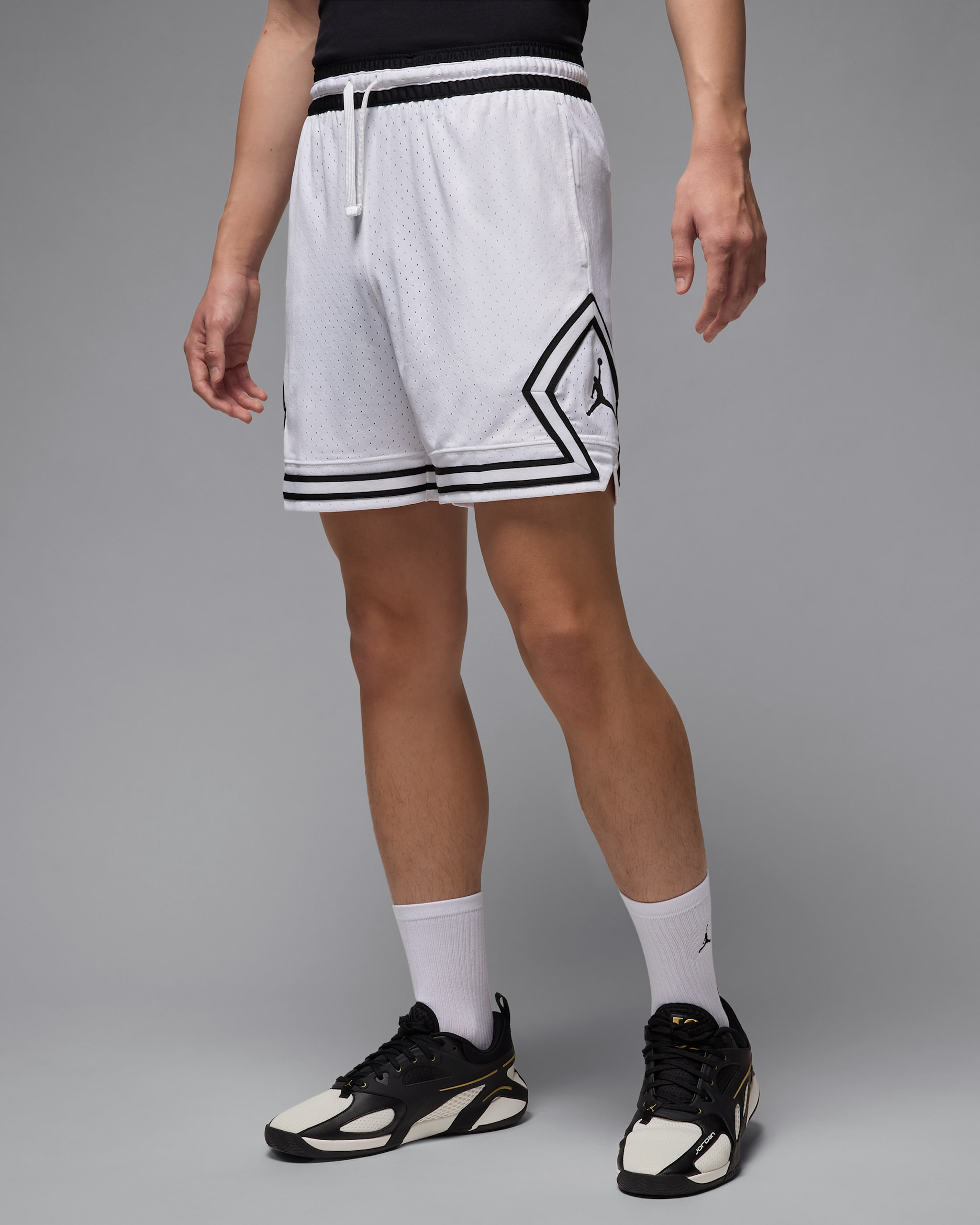 Jordan Sport — White/Black/Black