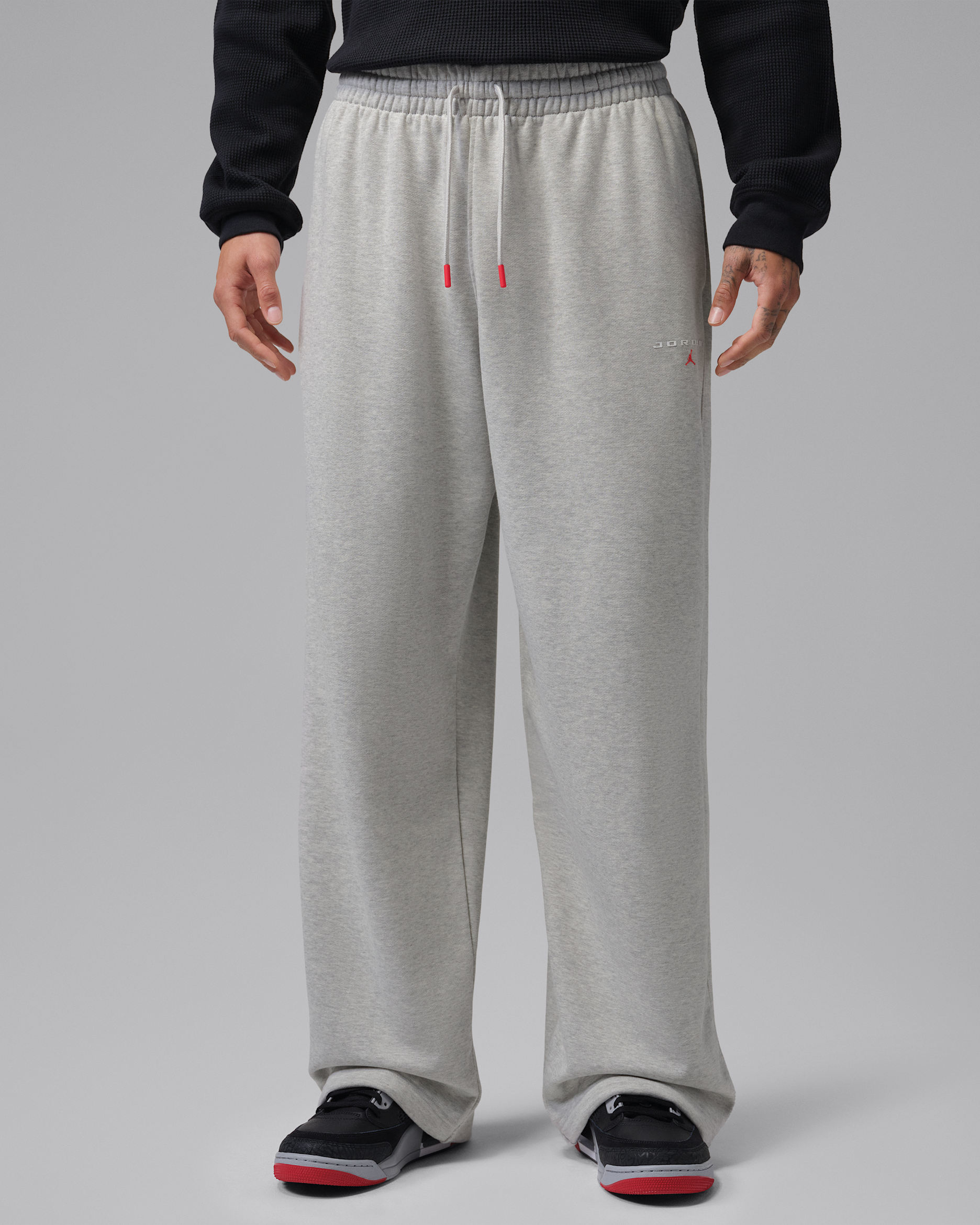 Jordan Flight Fleece — Grey Heather