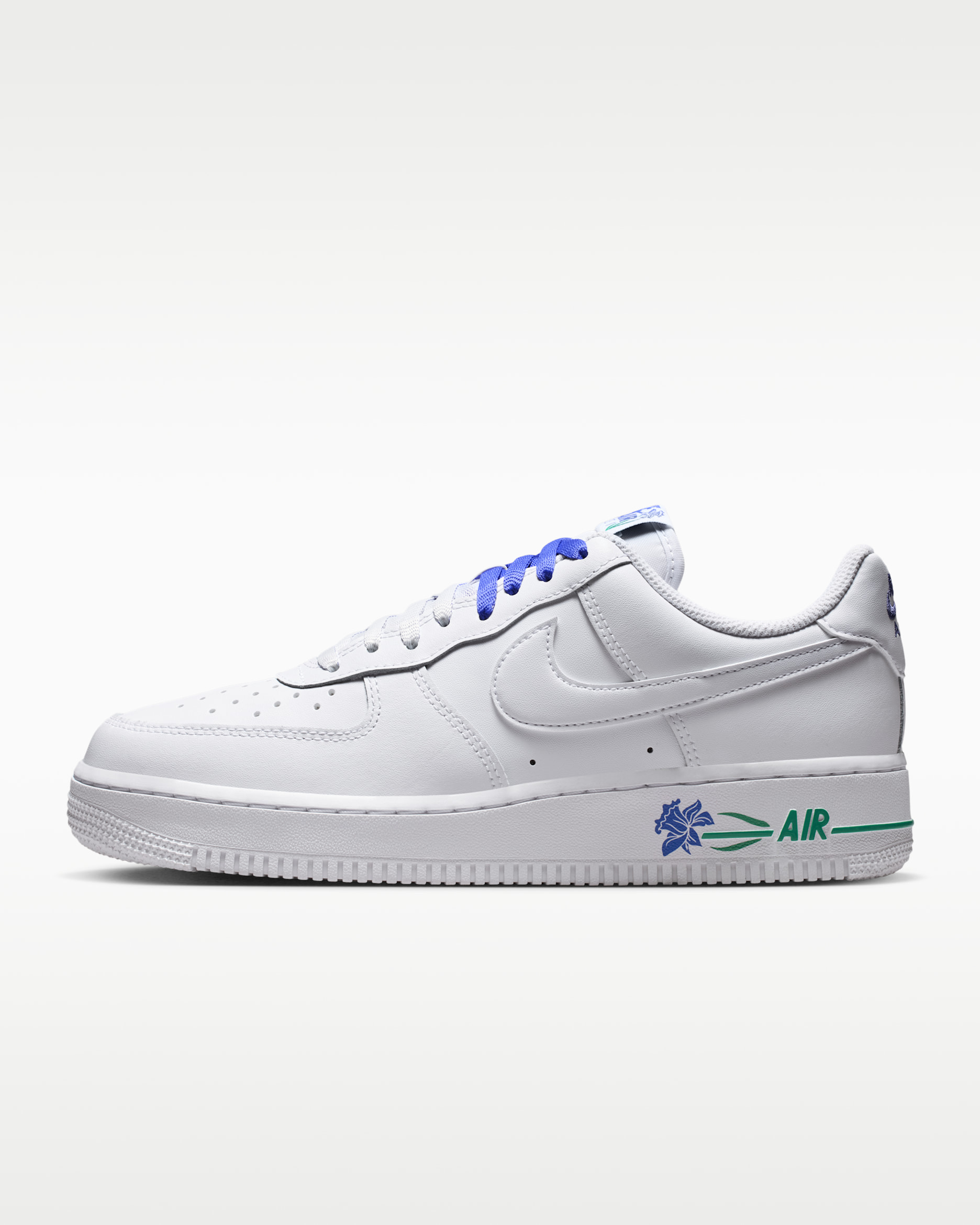 Nike Air Force 1 '07 SE — White/Persian Violet/Stadium Green/White