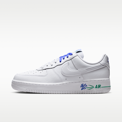 Nike Air Force 1 '07 SE — White/Persian Violet/Stadium Green/White