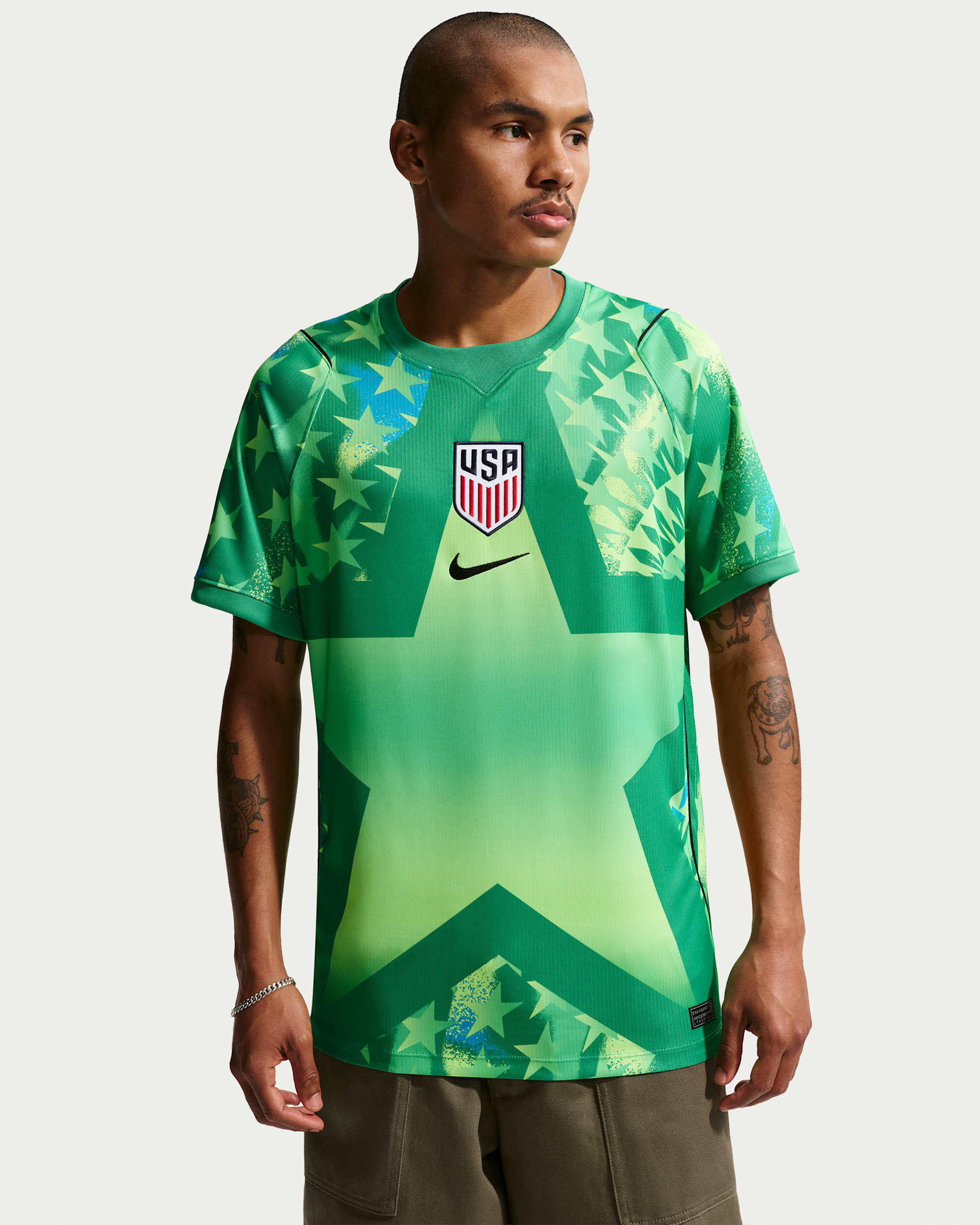 USMNT 2026 Stadium Goalkeeper — Stadium Green/Black/Black