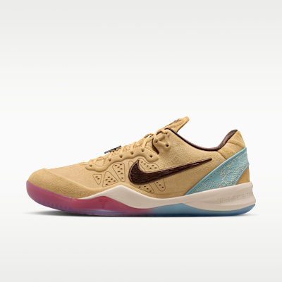 Kobe VIII Protro — Light Orewood Brown/Summit White/Red Stardust/Baroque Brown