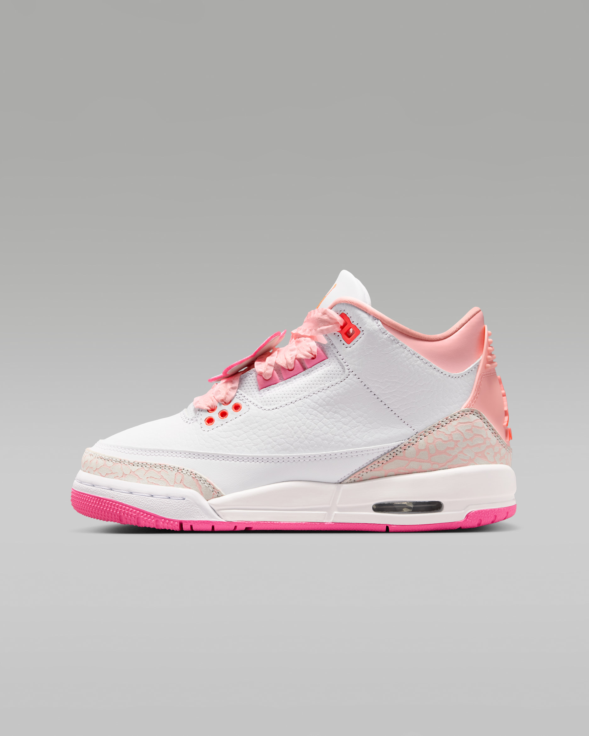 Air Jordan 3 Retro — Pearl Pink/Pink Bloom/Pink Glow/Hyper Orange