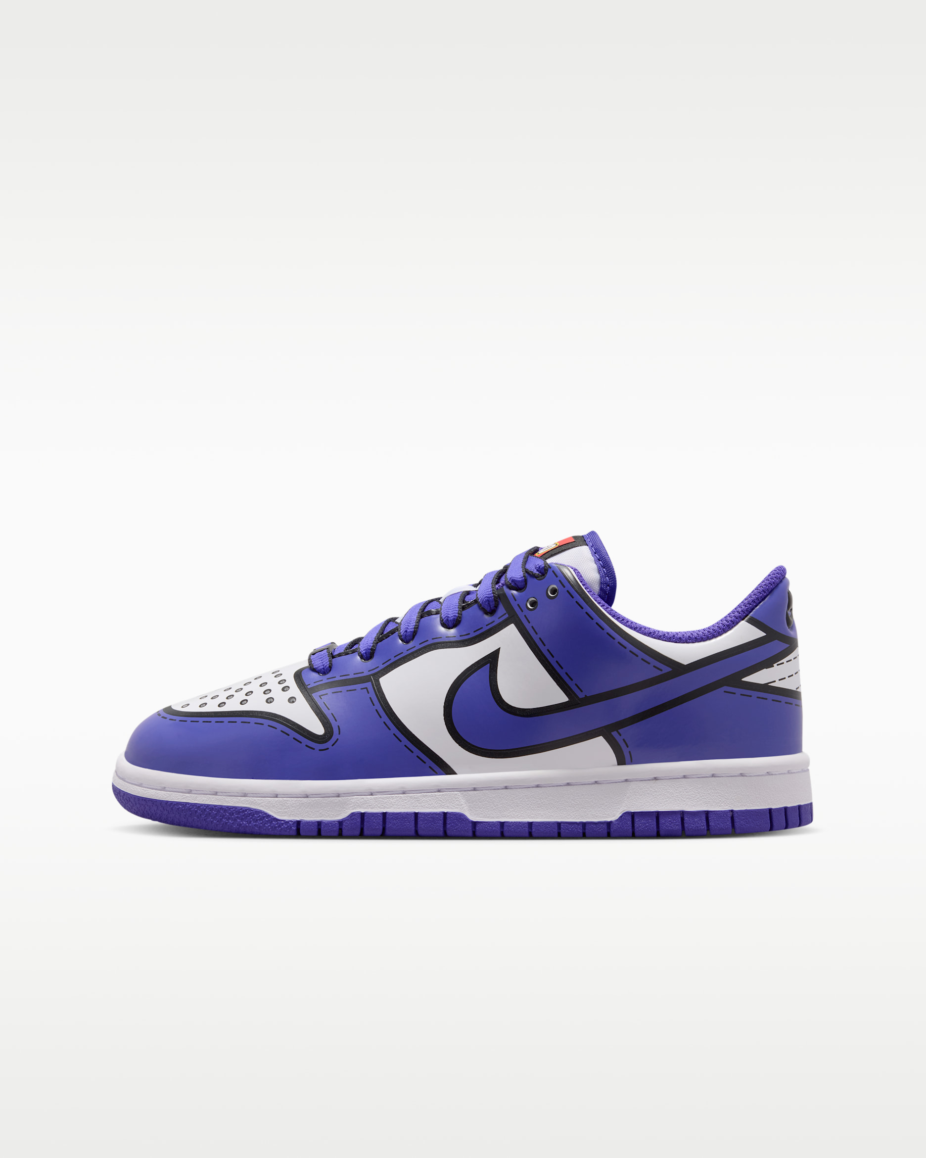 Nike Dunk Low x LEGO® Collection — White/Rush Red/Tour Yellow/Bright Concord