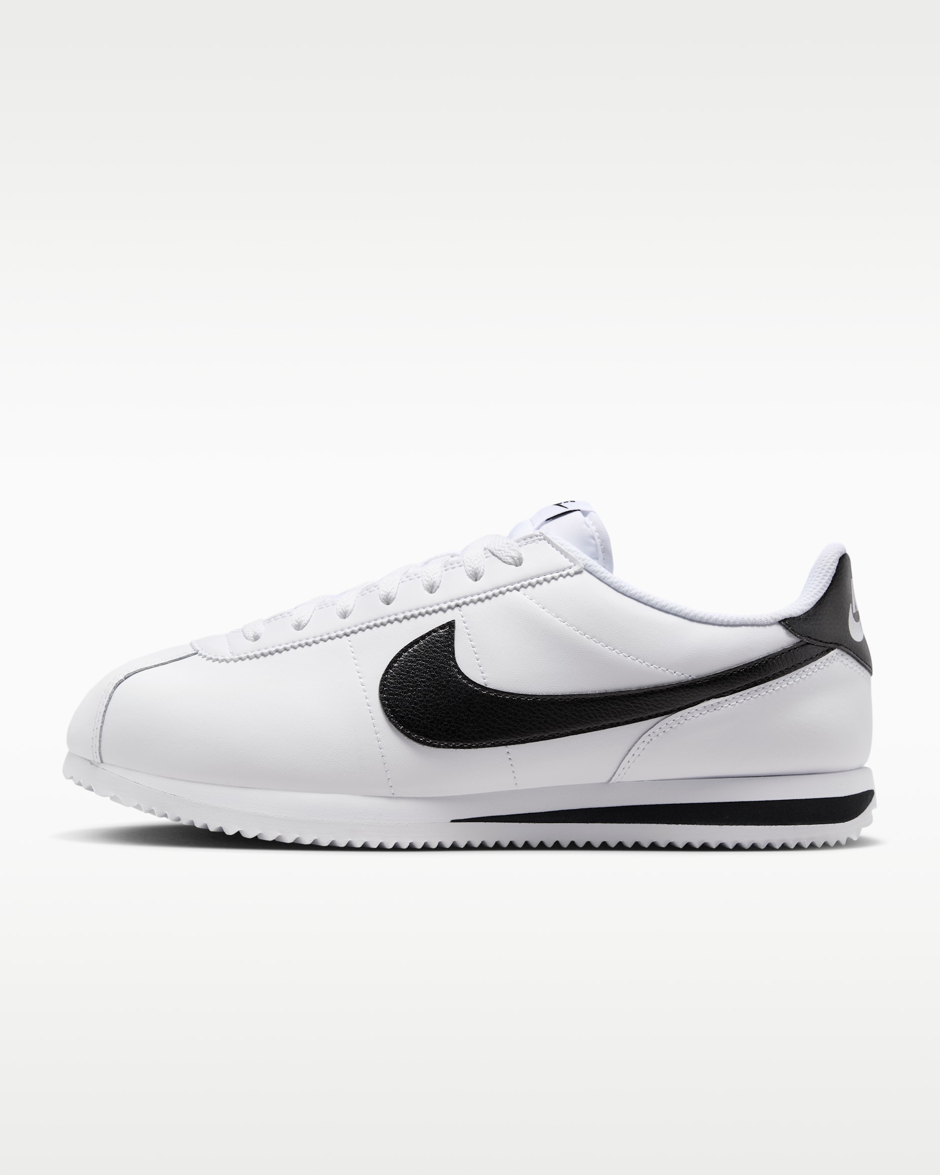 Nike Cortez Leather — White/Black