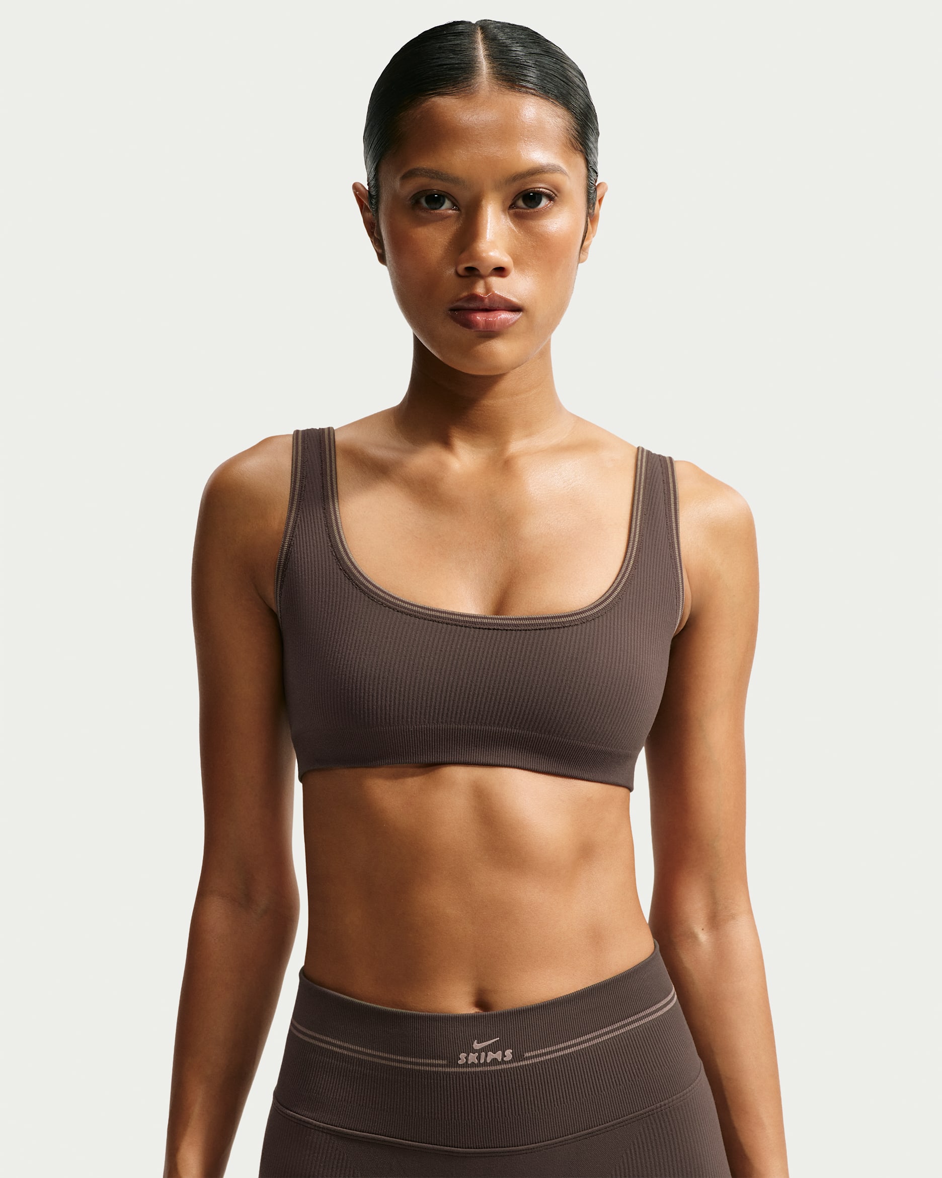 NikeSKIMS Ribbed Seamless — NSKM Phoenix/NSKM Truffle