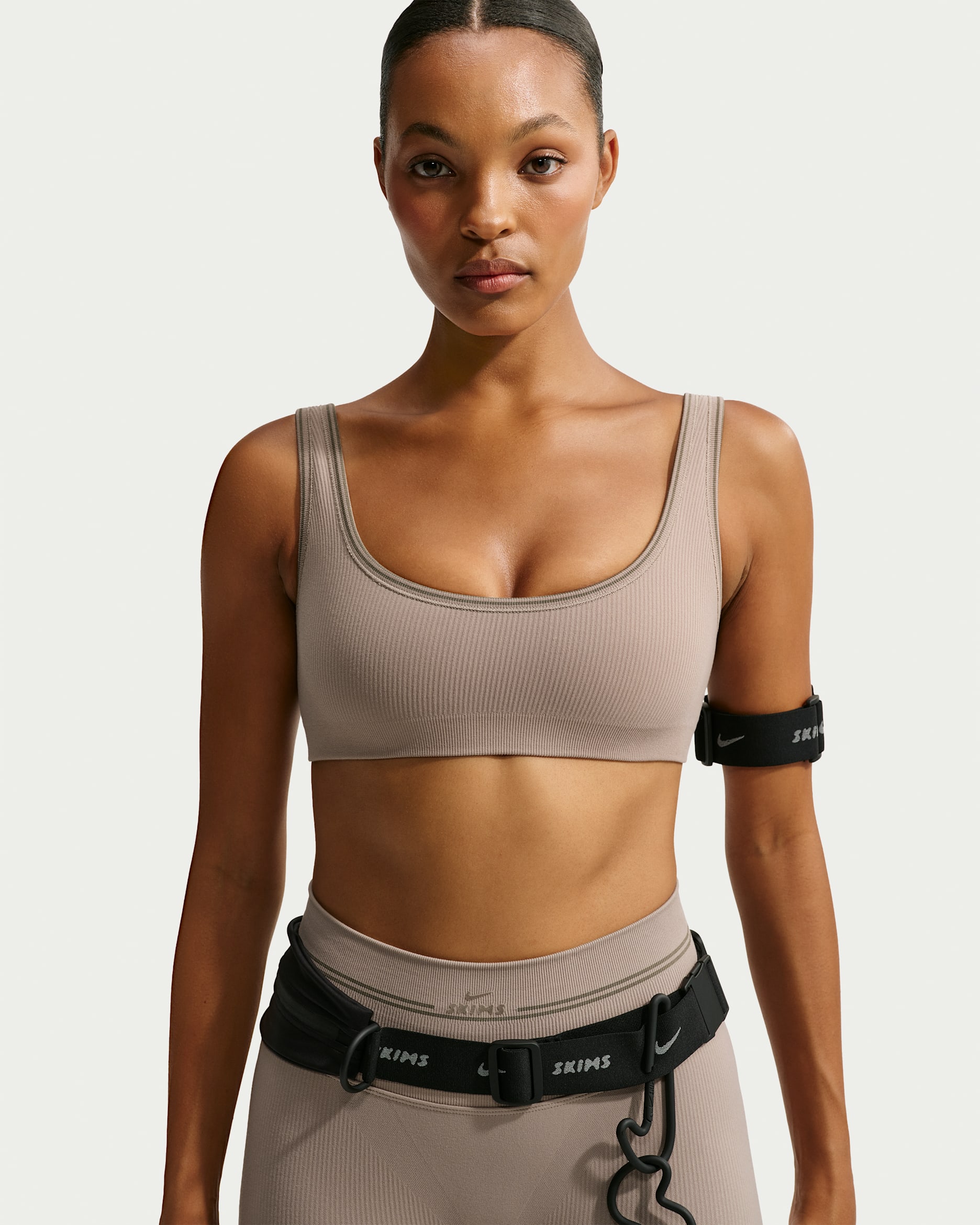 NikeSKIMS Ribbed Seamless — NSKM Driftwood