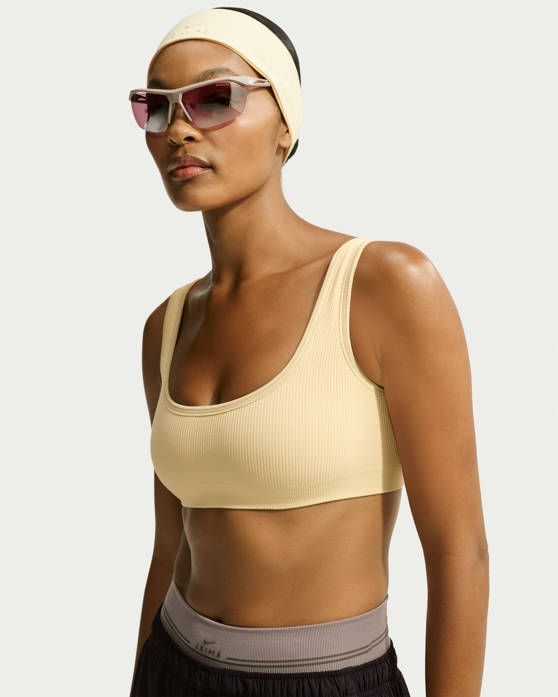 NikeSKIMS Ribbed Seamless — Lemon Drop