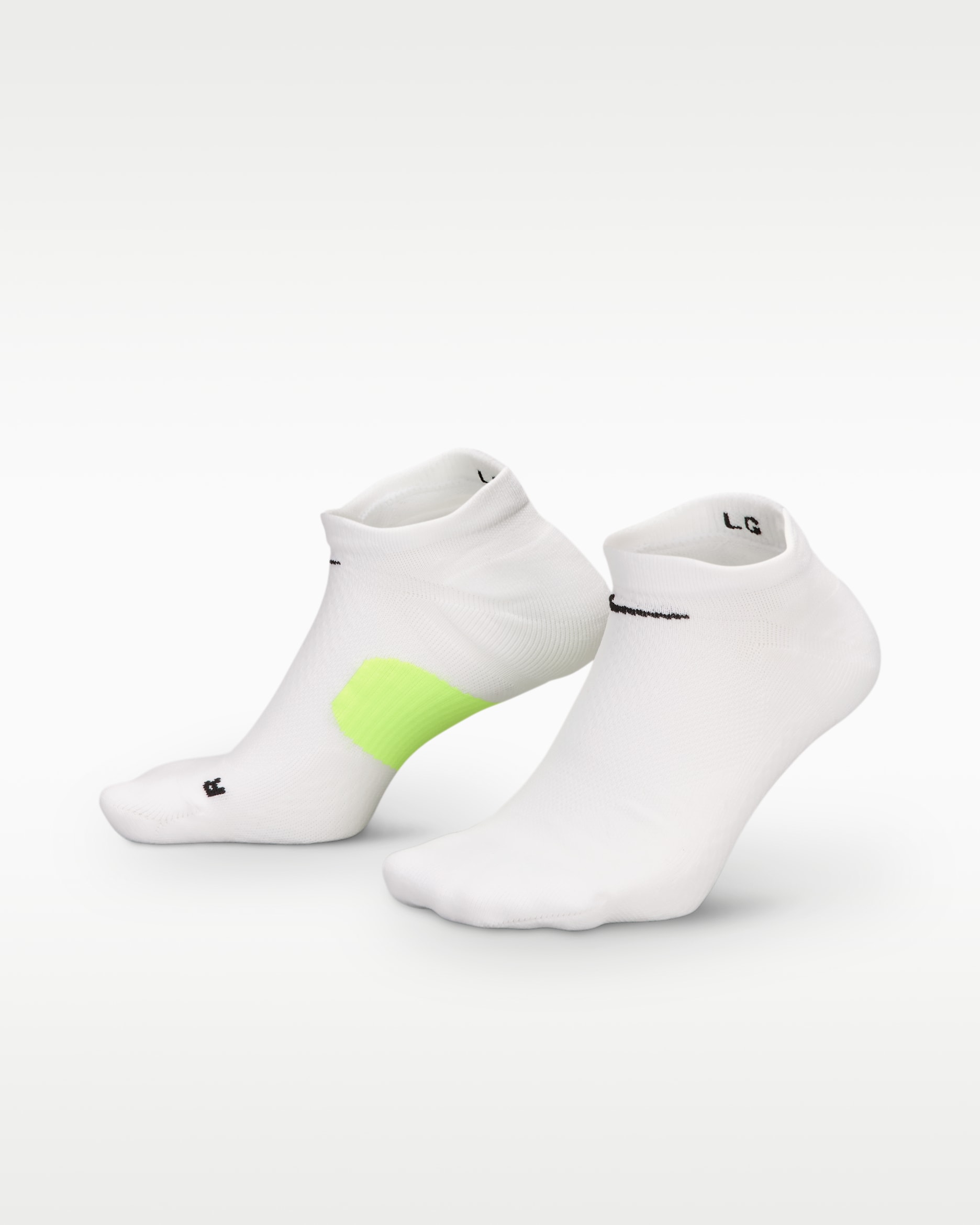Nike Run Midweight — White/Volt/Black