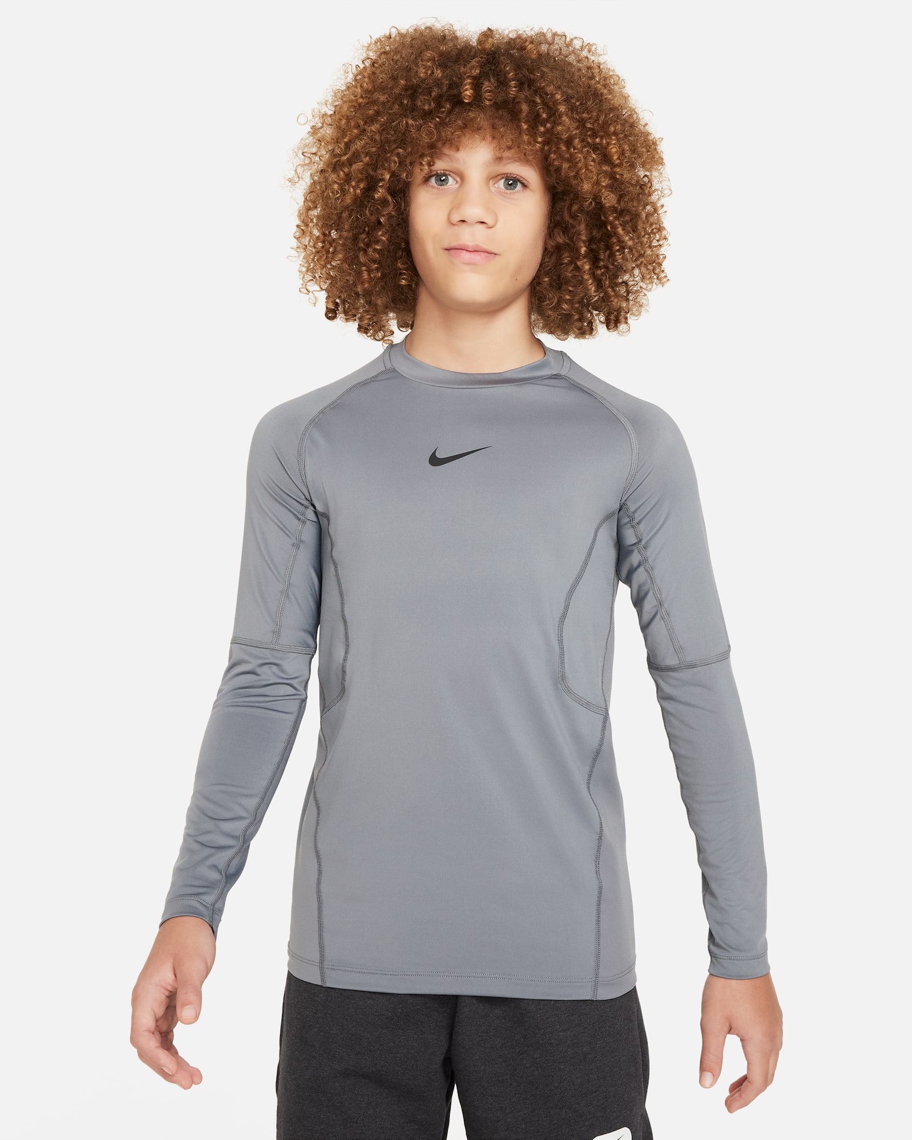 Nike Pro — Smoke Grey/Black