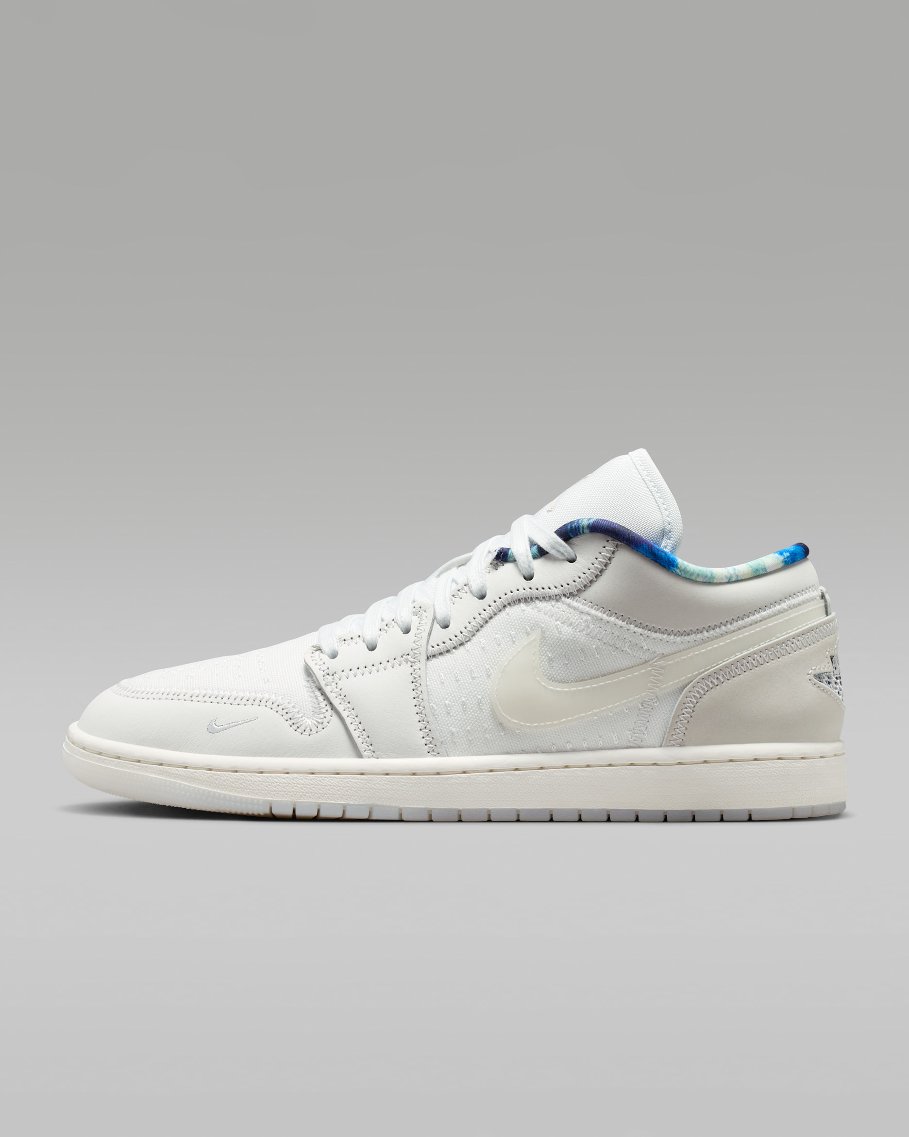Air Jordan 1 Low SE — Summit White/Multi-Colour/Off-White/Sail