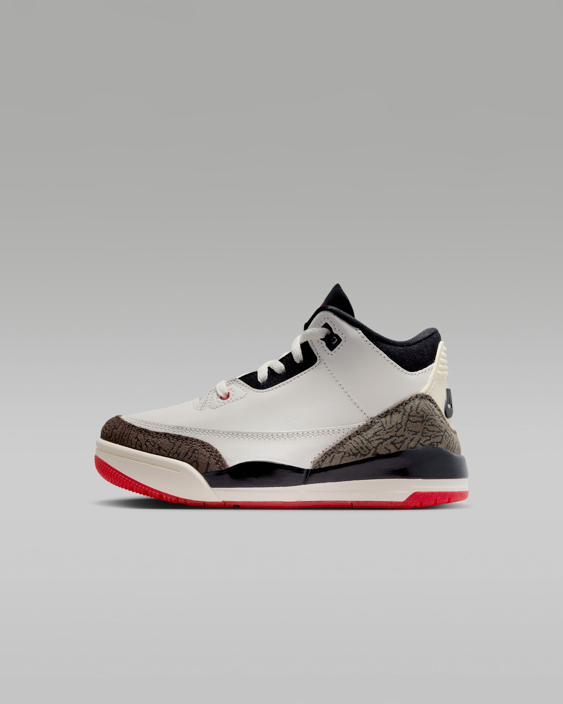 Jordan 3 'World's Best' — Sail/University Red/Pale Ivory/Black